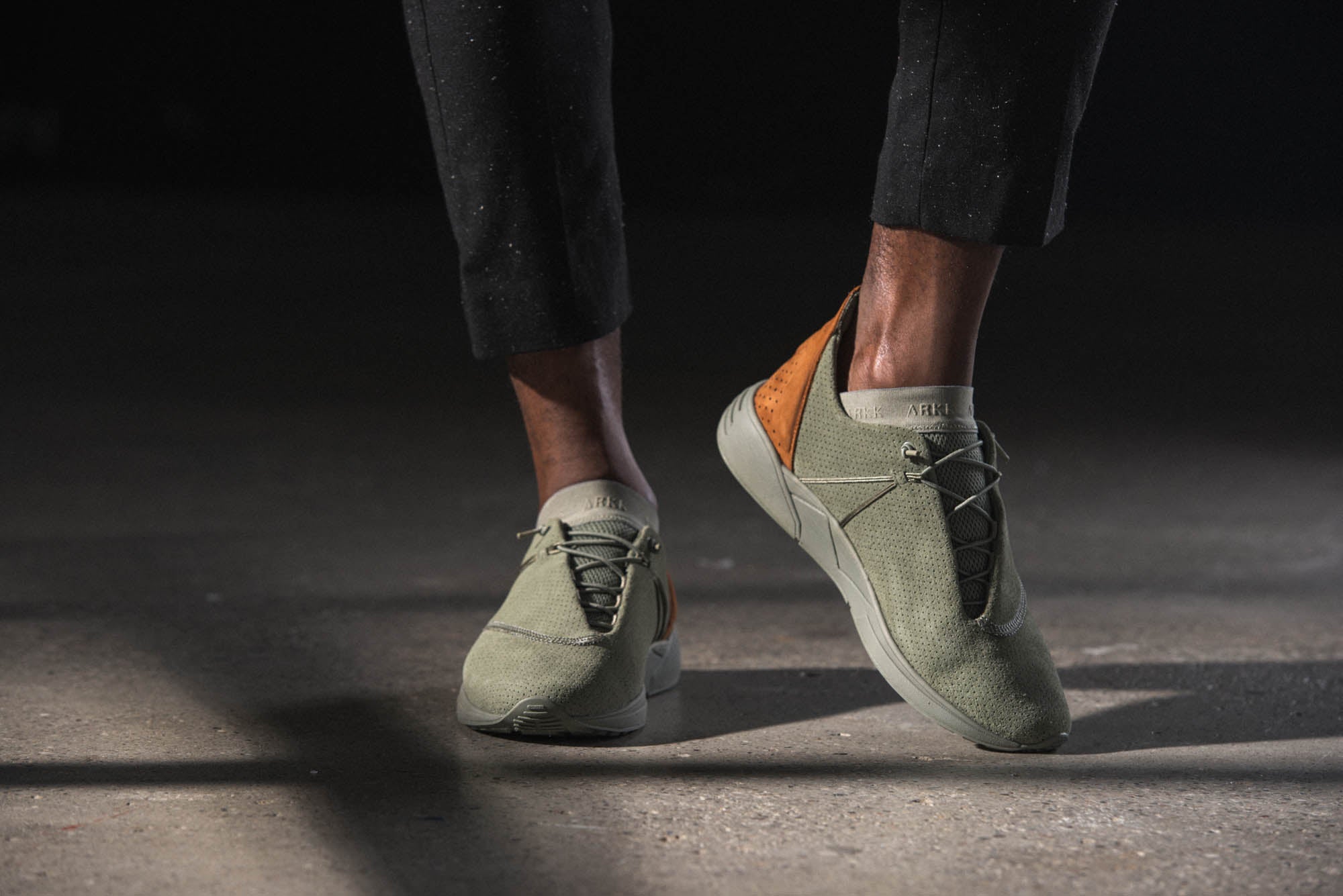 ARKK Collection Eaglezero Suede S-E15 Army Brown - Men Eaglezero Army