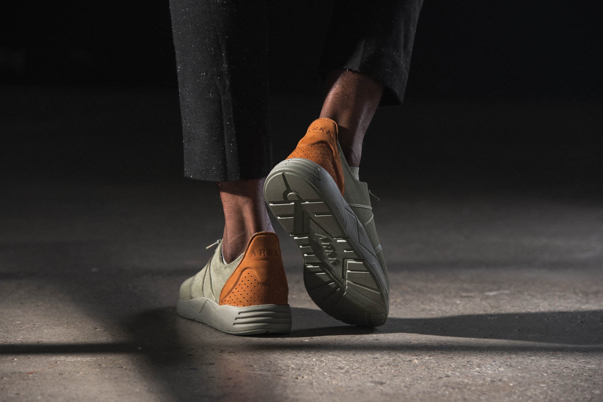 ARKK Collection Eaglezero Suede S-E15 Army Brown - Men Eaglezero Army