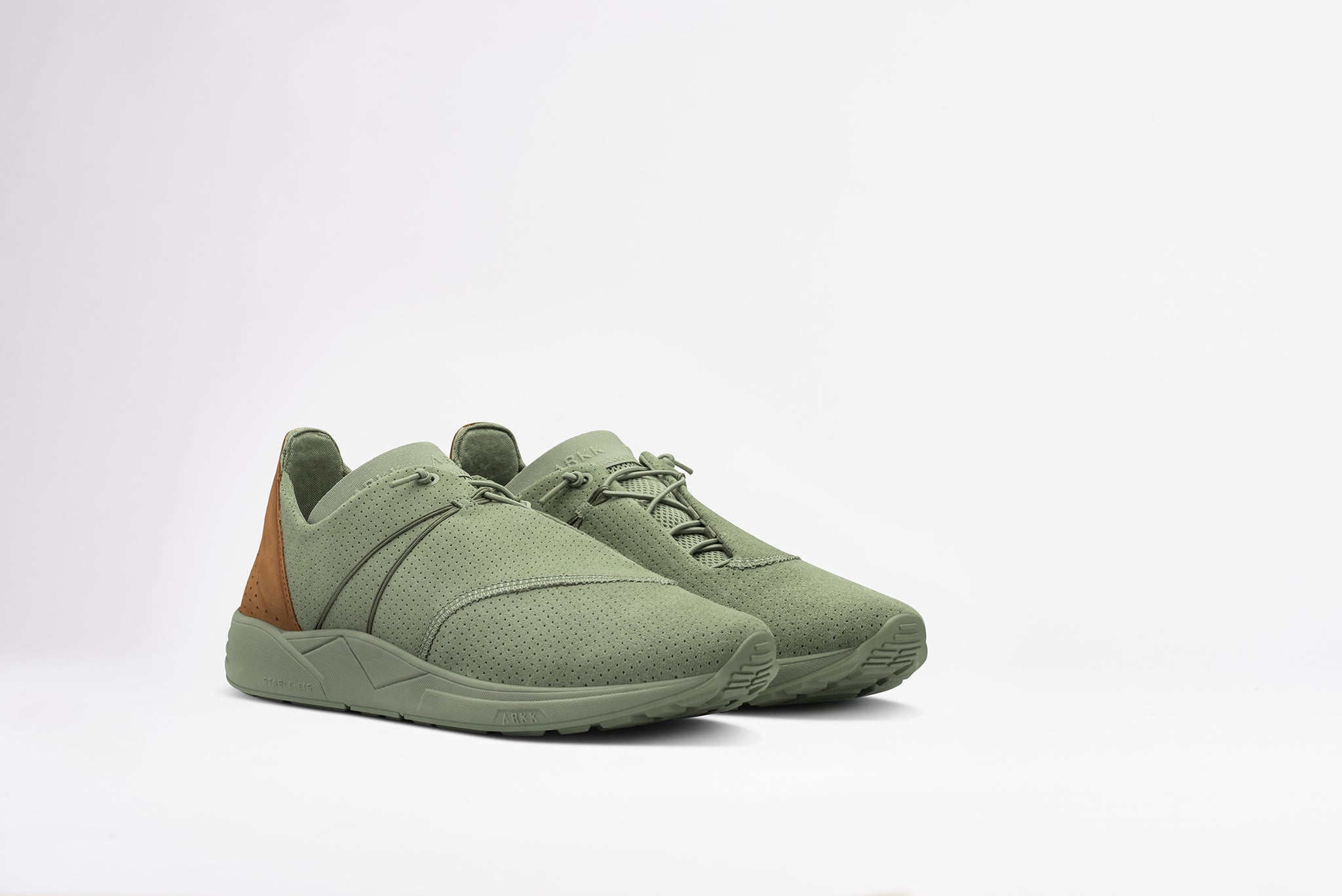 ARKK Collection Eaglezero Suede S-E15 Army Brown - Men Eaglezero Army