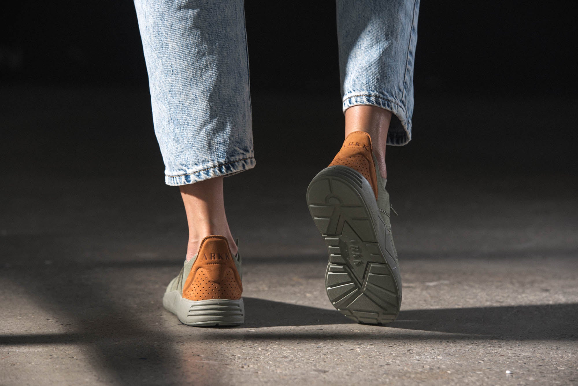 ARKK Collection Eaglezero Suede S-E15 Army Brown - Women Eaglezero Army