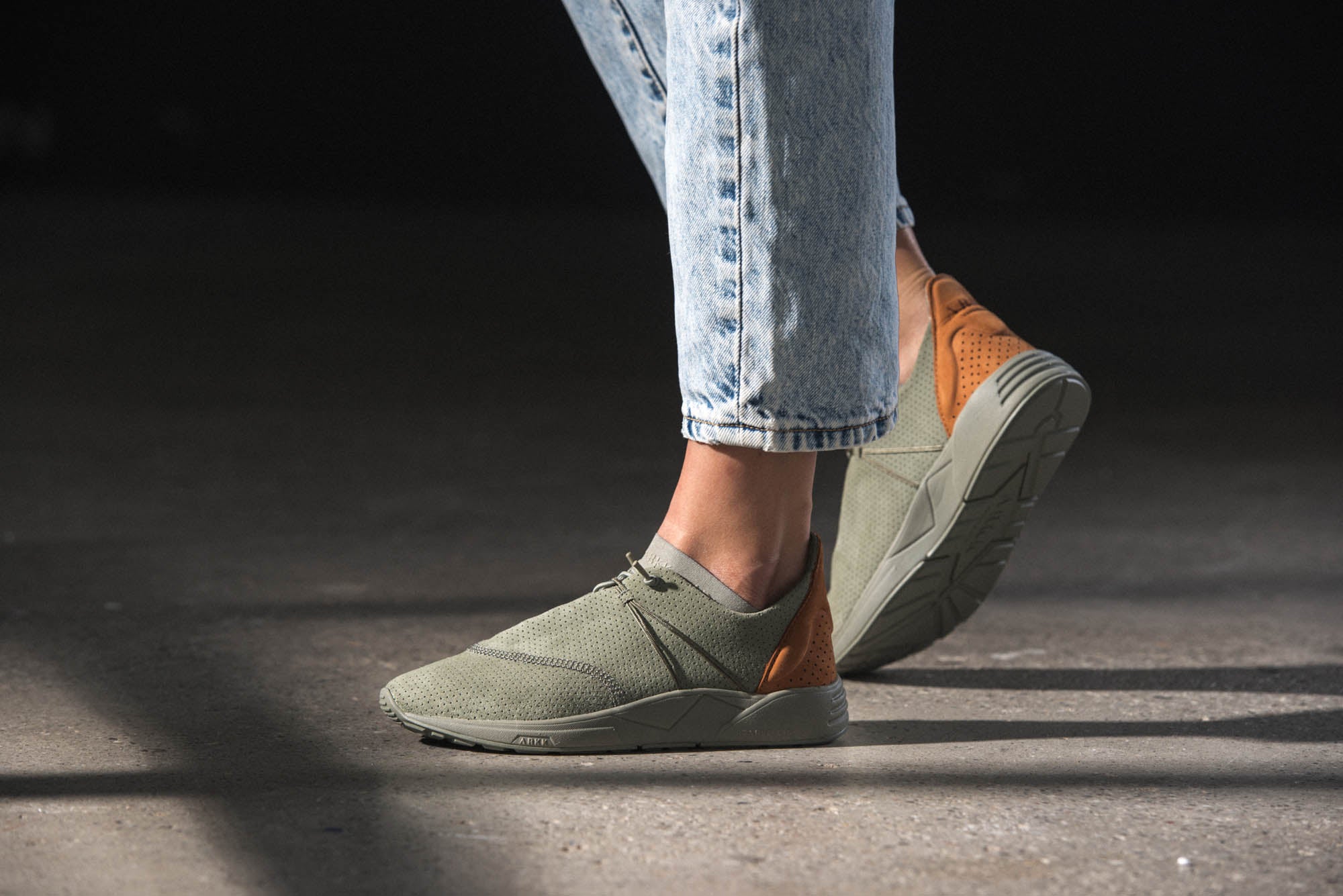 ARKK Collection Eaglezero Suede S-E15 Army Brown - Women Eaglezero Army