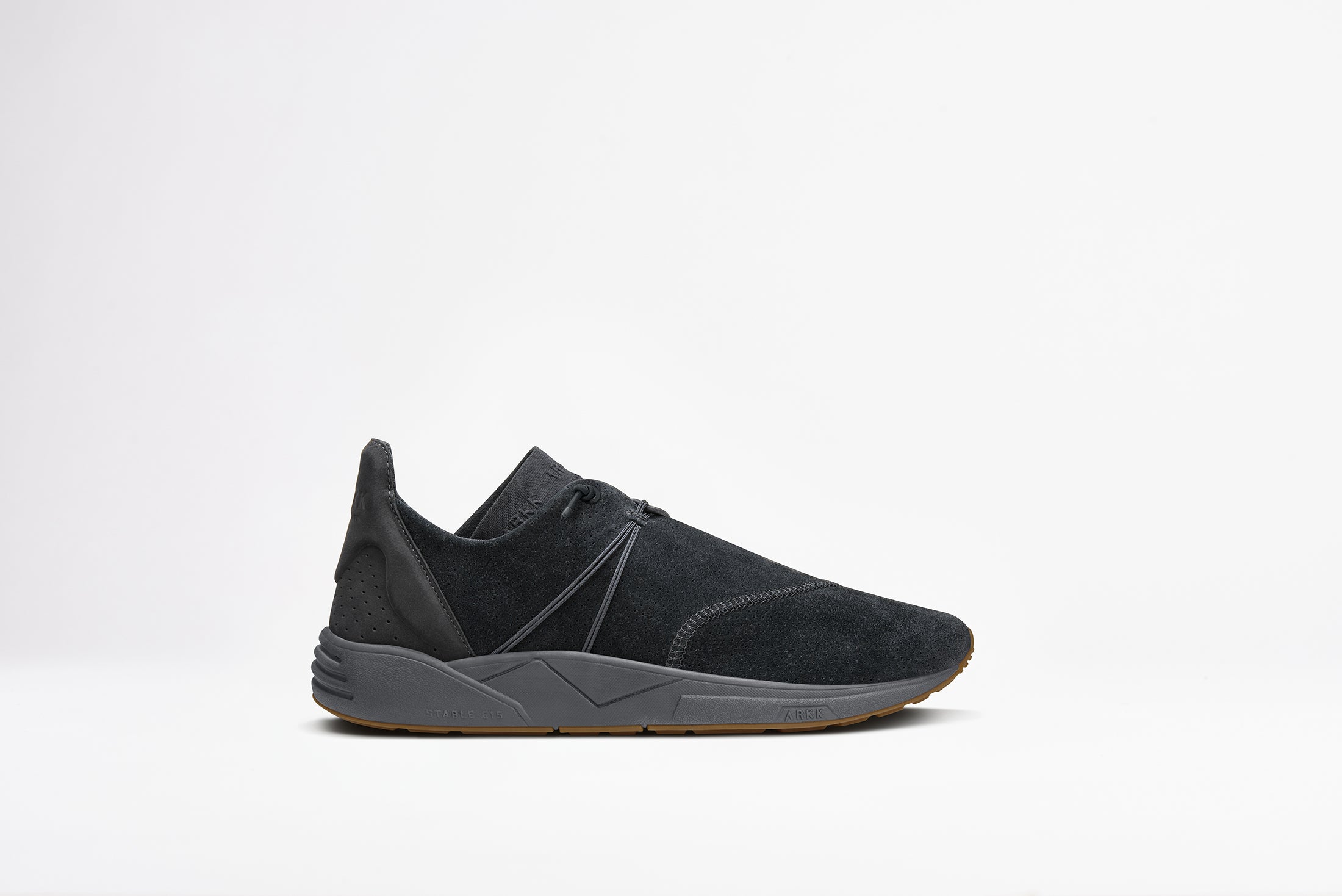 ARKK Collection Eaglezero Suede S-E15 Black Gum - Women Eaglezero Black