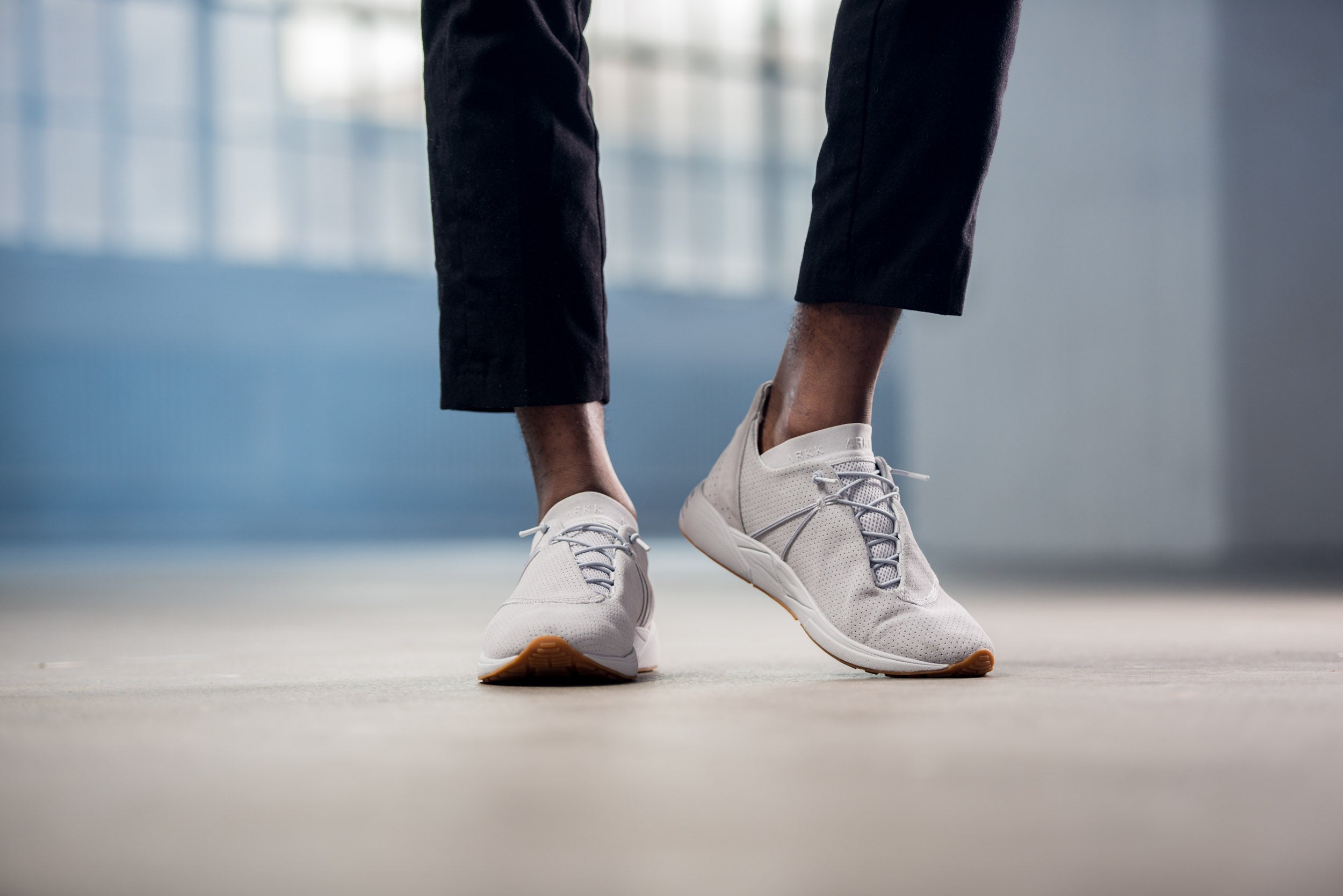 ARKK Collection Eaglezero Suede S-E15 Light Grey Gum - Men Eaglezero Light Grey
