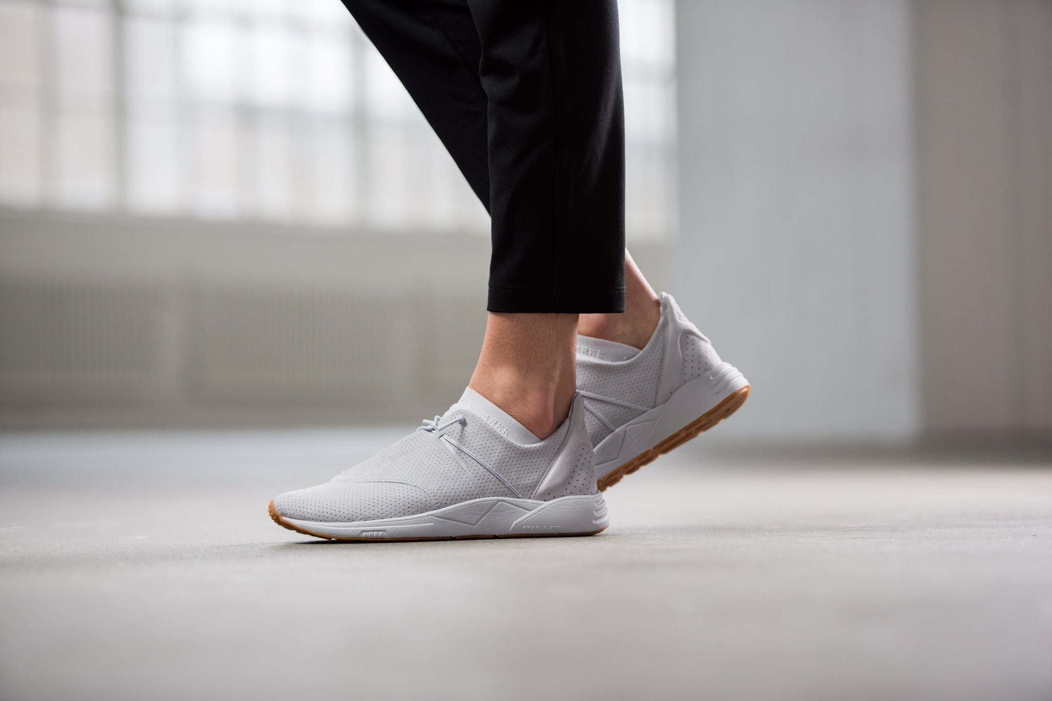 ARKK Collection Eaglezero Suede S-E15 Light Grey Gum - Women Eaglezero Light Grey