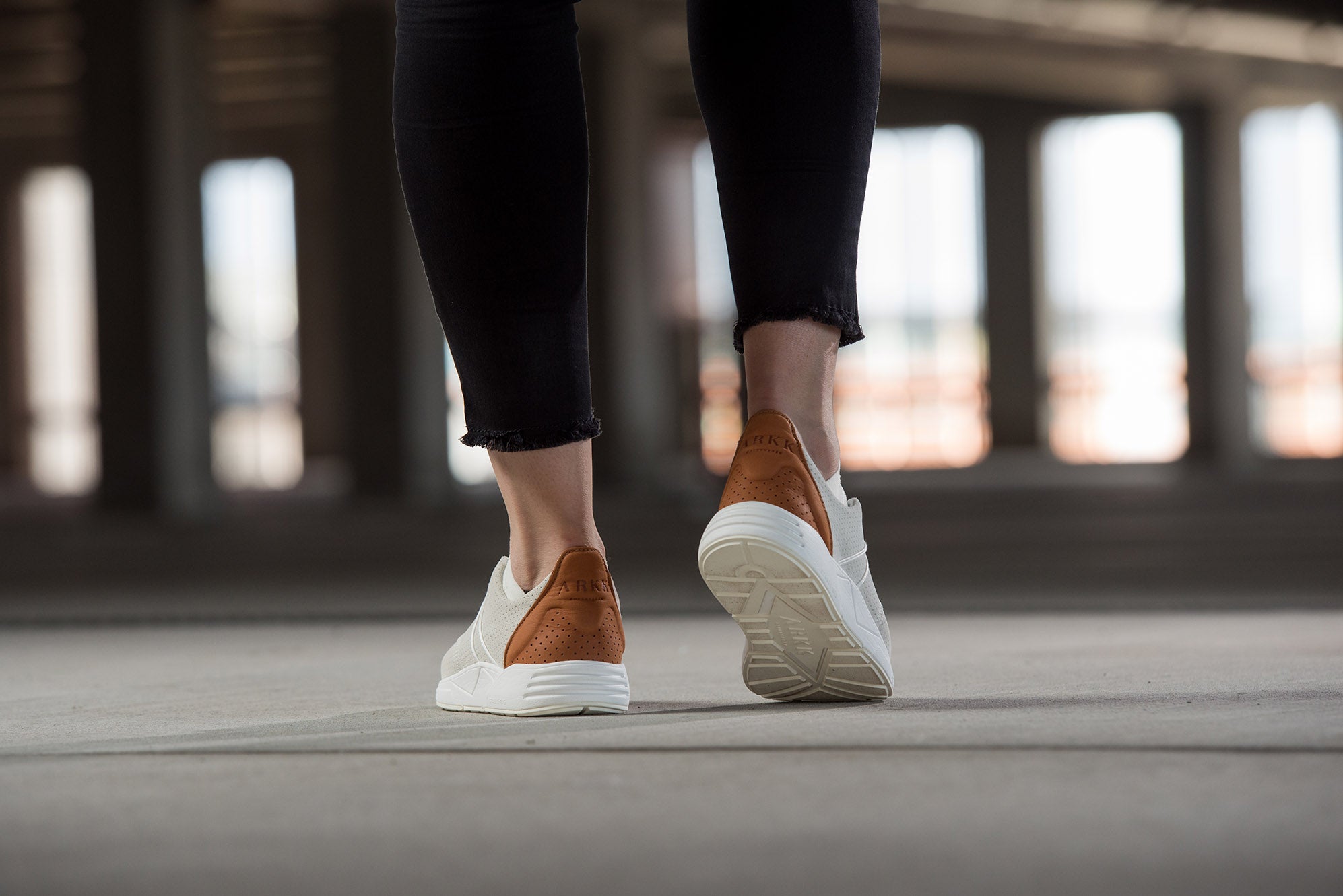 ARKK Collection Eaglezero Suede S-E15 Off White - Women Eaglezero Off White
