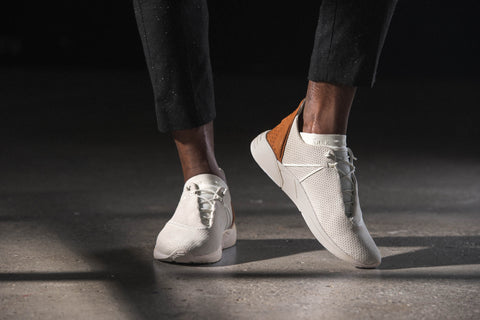 ARKK Collection Eaglezero Suede S-E15 Off White Brown - Men Eaglezero Off White