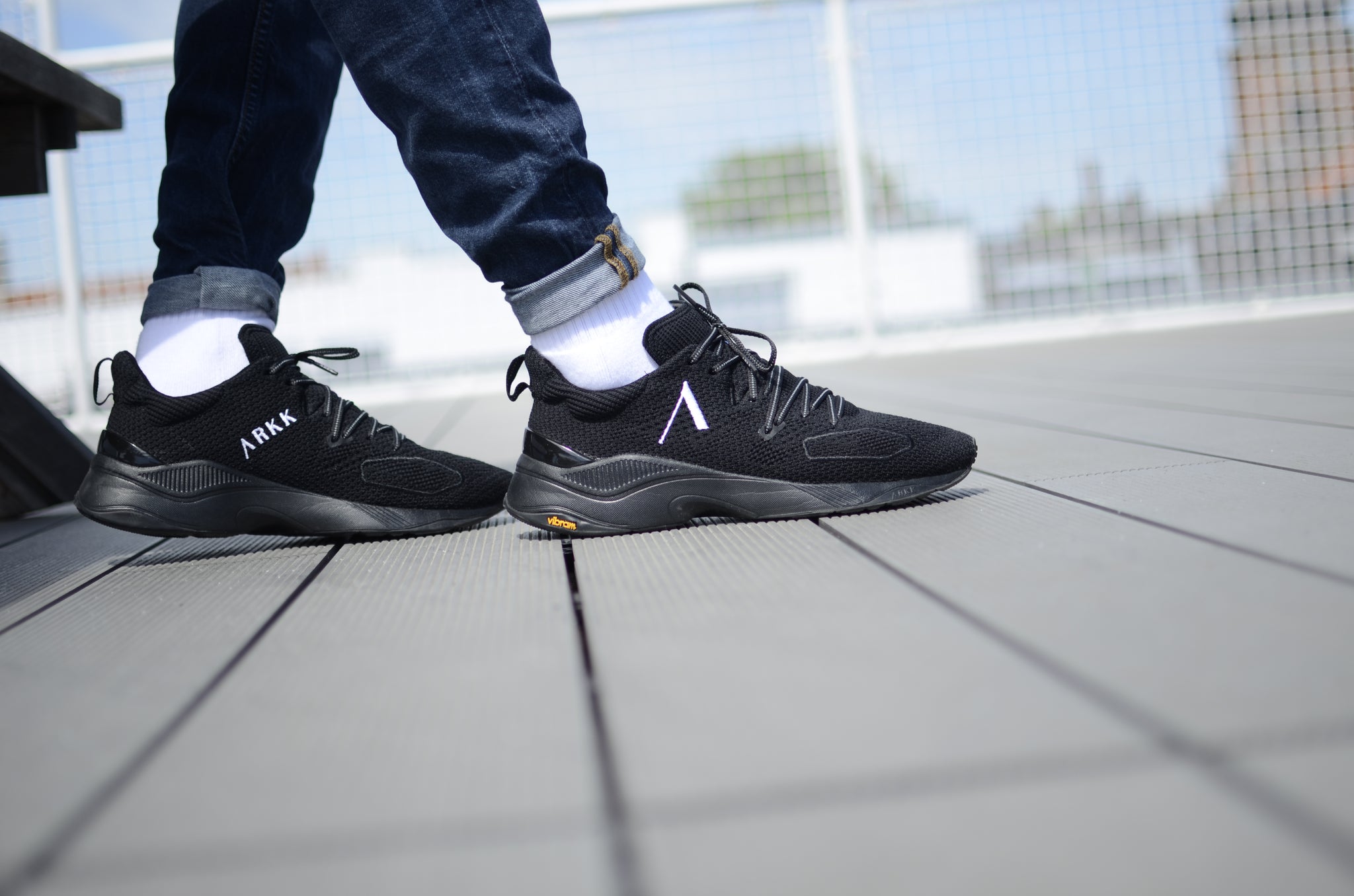 ARKK Collection Forthline FG Vulkn Vibram | All Black White | Men Forthline
