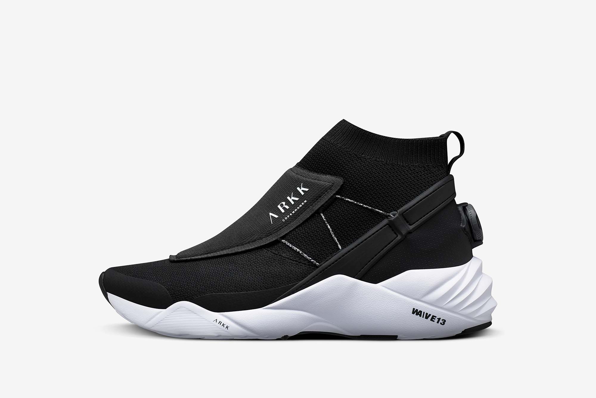 ARKK Collection Hypertrex FG BOA® W13 Black White-Men Hypertrex Black