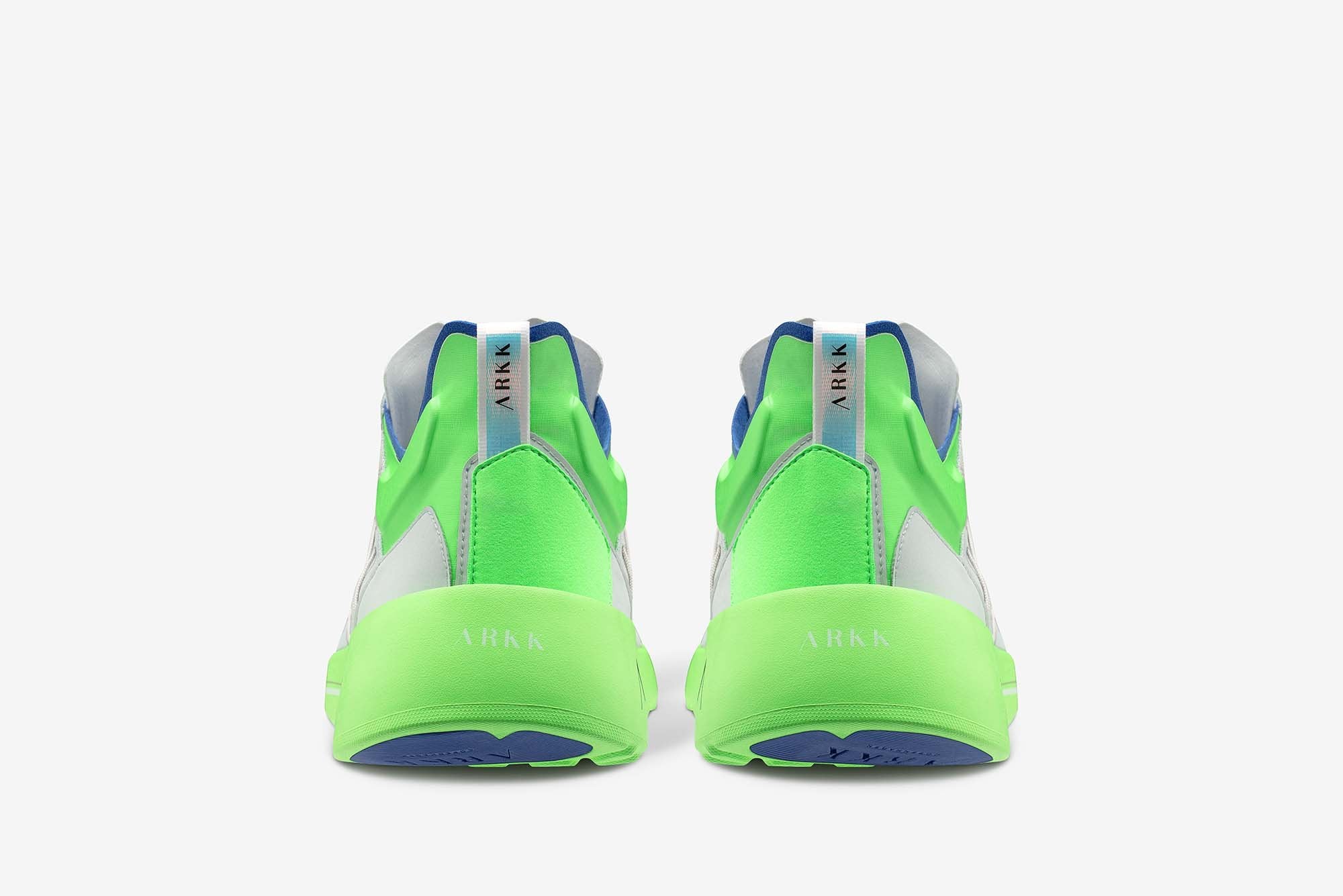 ARKK Collection Kabl CM PWR55 Ice Grey Vivid Green - Men Kabl Ice Grey Vivid Green