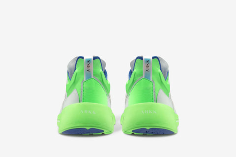 ARKK Collection Kabl CM PWR55 Ice Grey Vivid Green - Women Kabl Ice Grey Vivid Green