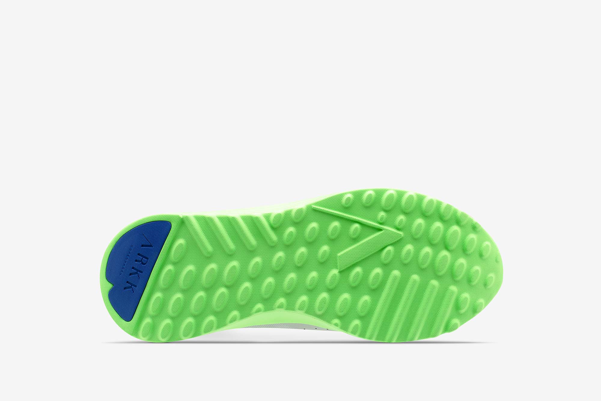 ARKK Collection Kabl CM PWR55 Ice Grey Vivid Green - Women Kabl Ice Grey Vivid Green