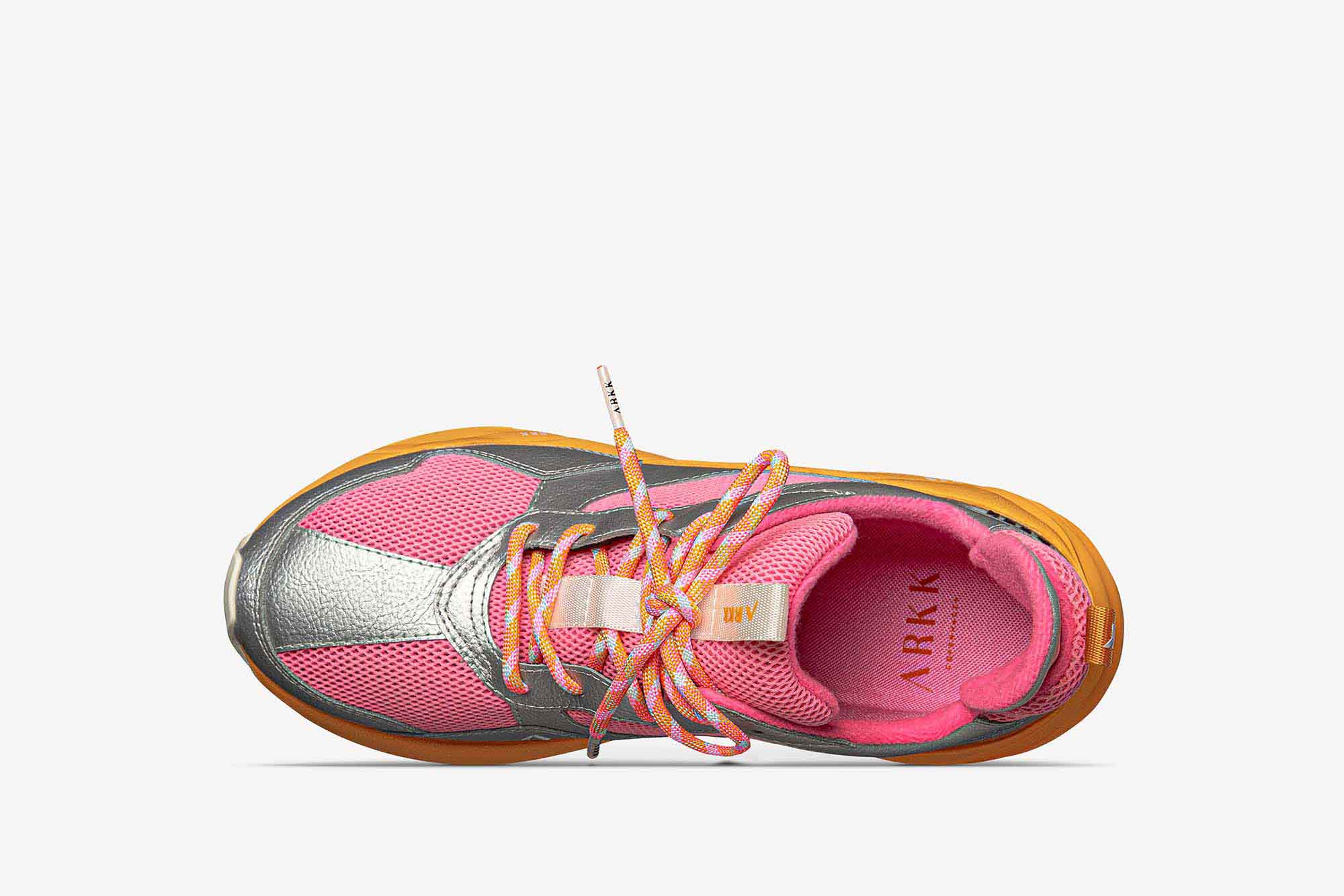 ARKK Collection Kanetyk Leather W13 | Silver Vivid Pink | Men Kanetyk
