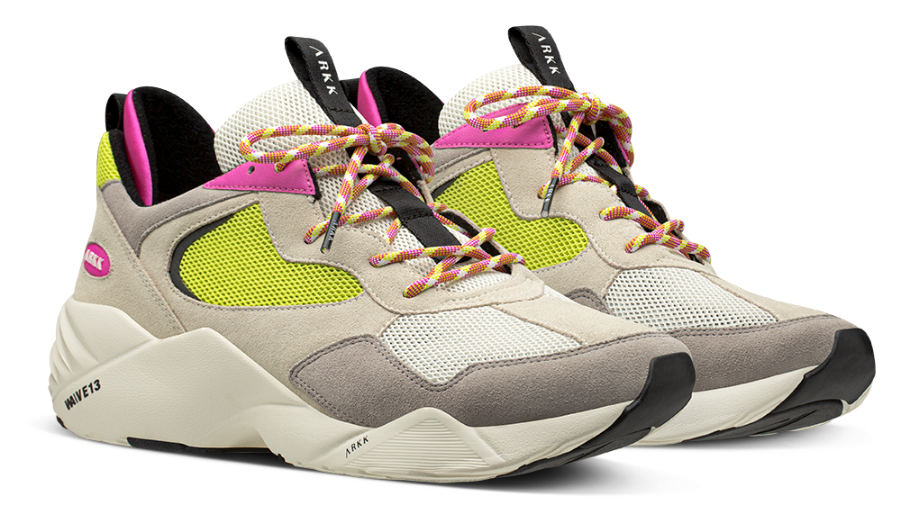 ARKK Collection Kanetyk Suede 2.0 W13 | Off White Bright Lemon | Women Kanetyk