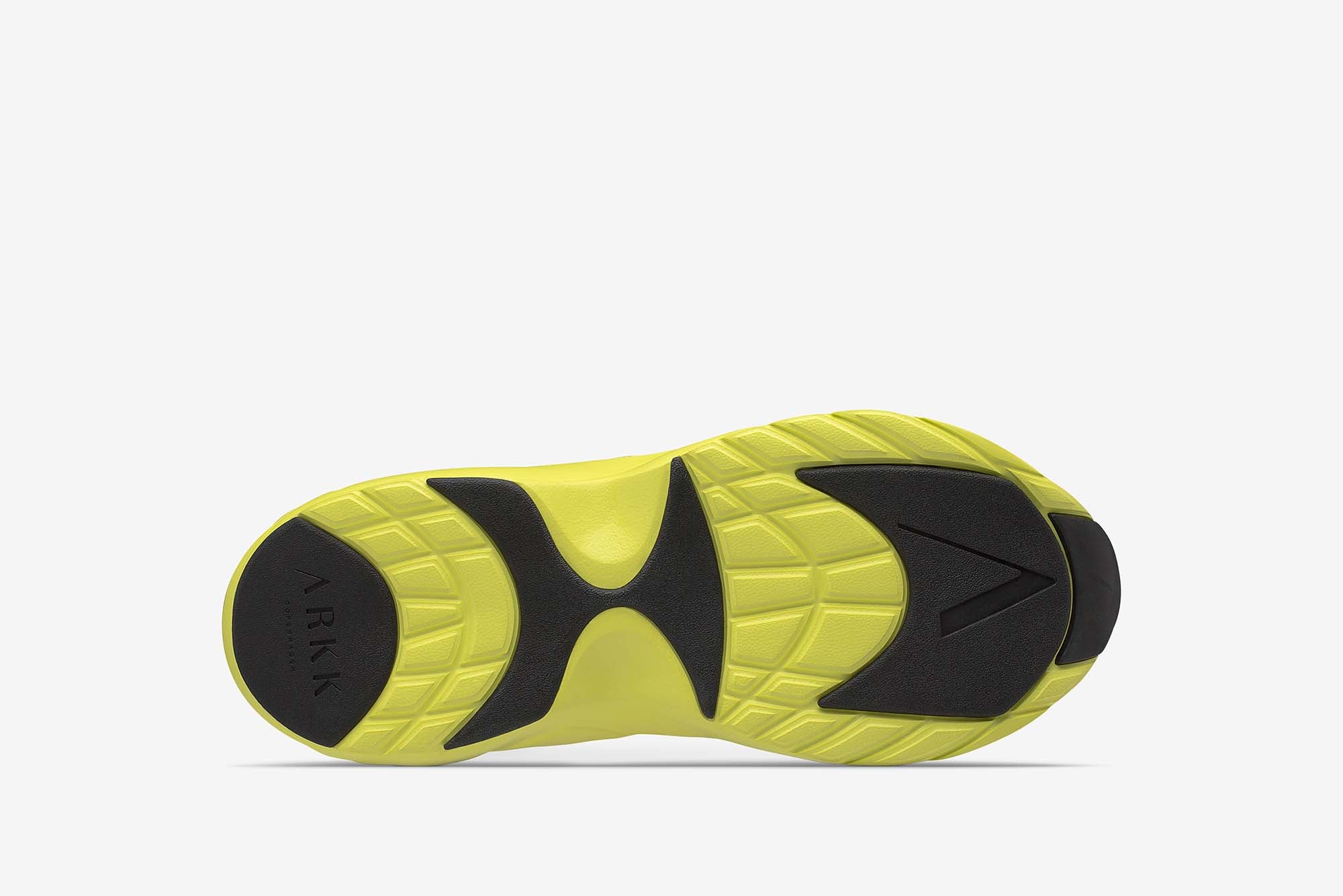 ARKK Collection Kanetyk Suede W13 Ash Neon Lime - Men Kanetyk
