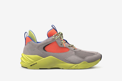 ARKK Collection Kanetyk Suede W13 Ash Neon Lime - Men Kanetyk