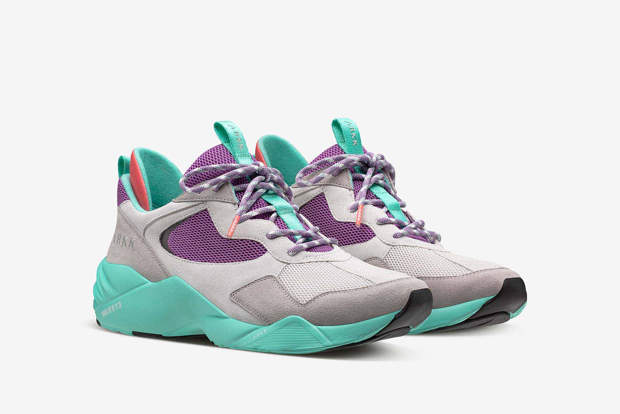 ARKK Collection Kanetyk Suede W13 Light Purple Bermuda - Men Kanetyk