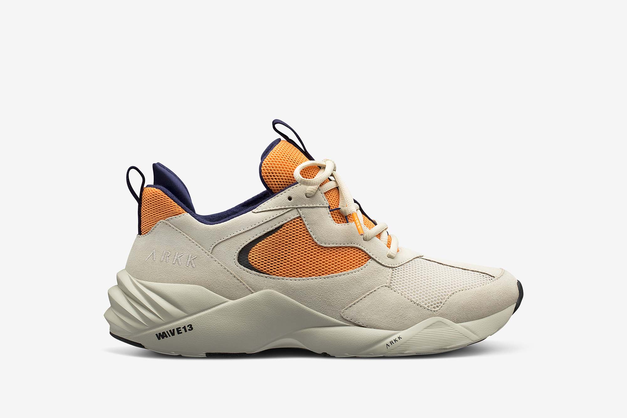 ARKK Collection Kanetyk Suede W13 Off White Blazing Orange - Men Kanetyk Blazing Orange