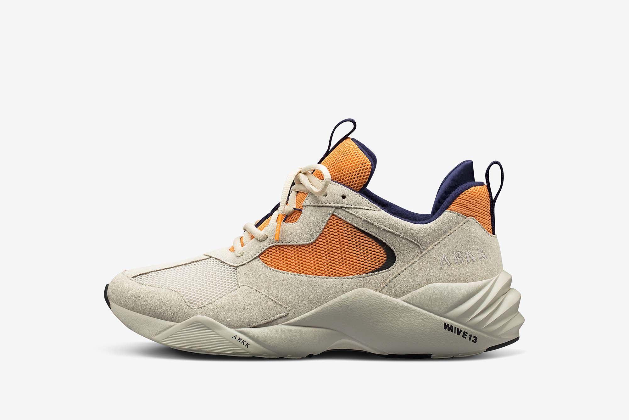 ARKK Collection Kanetyk Suede W13 Off White Blazing Orange - Women Kanetyk Blazing Orange
