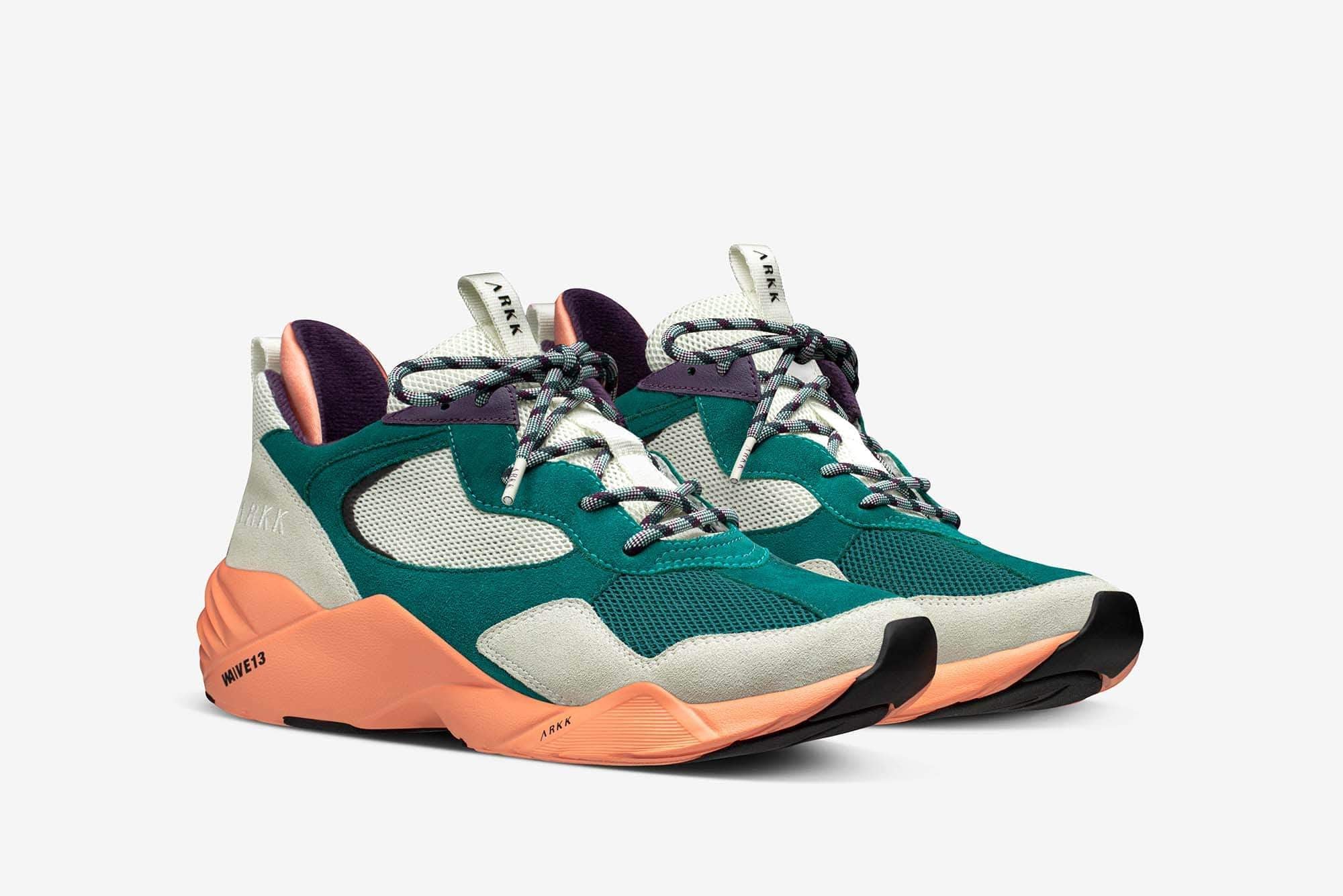ARKK Collection Kanetyk Suede W13 Off White Cantaloupe - Men Kanetyk Off White Cantaloupe
