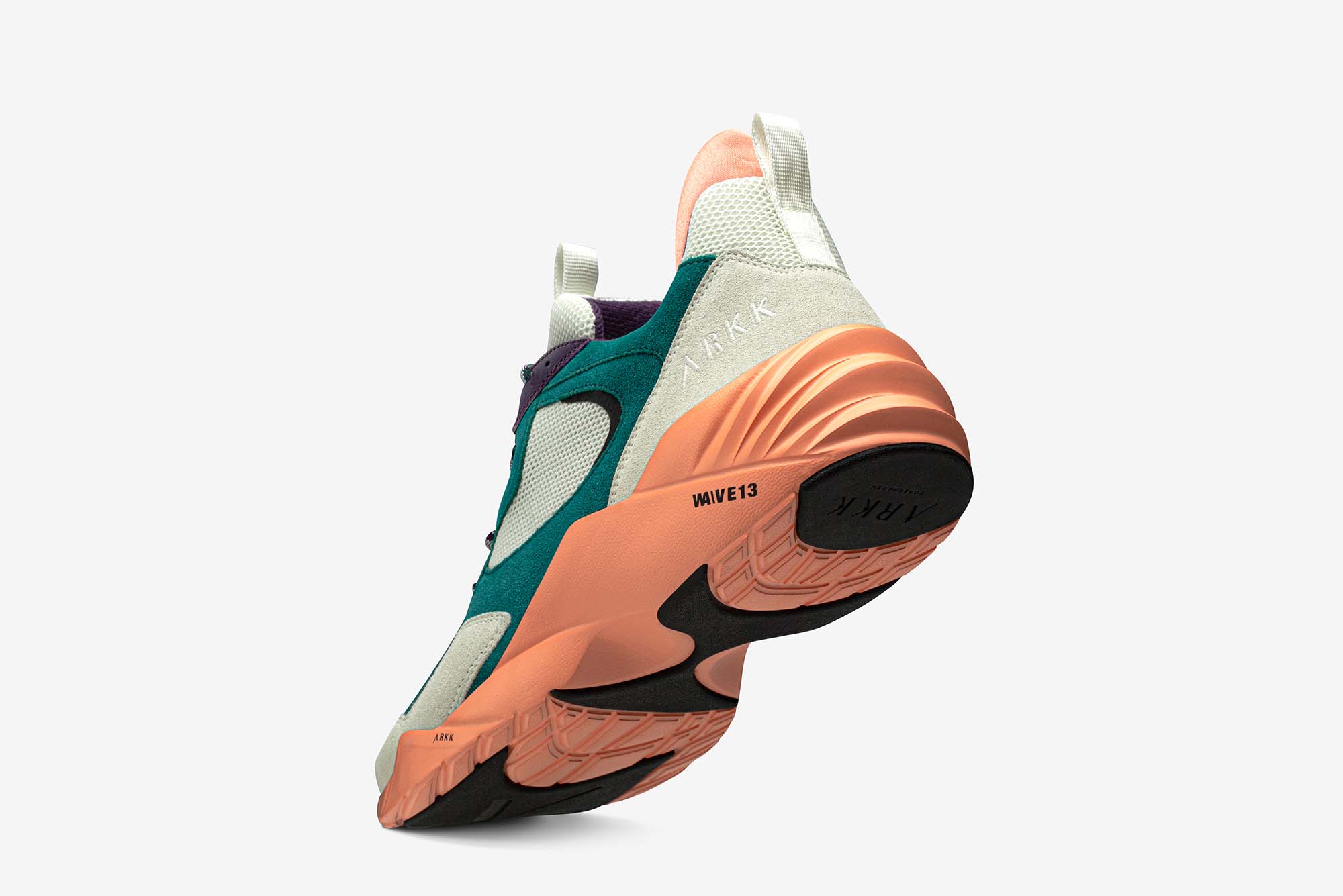 ARKK Collection Kanetyk Suede W13 Off White Cantaloupe - Women Kanetyk Off White Cantaloupe
