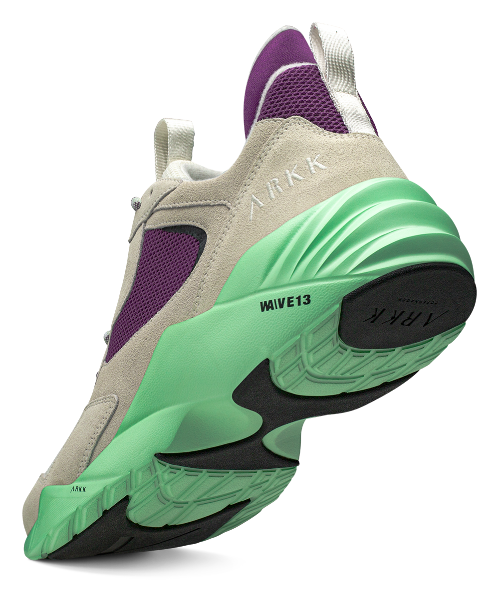 ARKK Collection Kanetyk Suede W13 Off White Neo Mint - Men Kanetyk