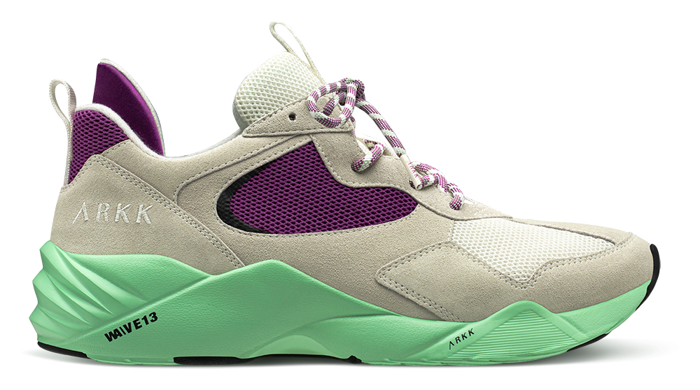 ARKK Collection Kanetyk Suede W13 Off White Neo Mint - Men Kanetyk