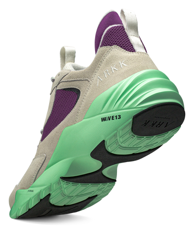 ARKK Collection Kanetyk Suede W13 Off White Neo Mint - Women Kanetyk
