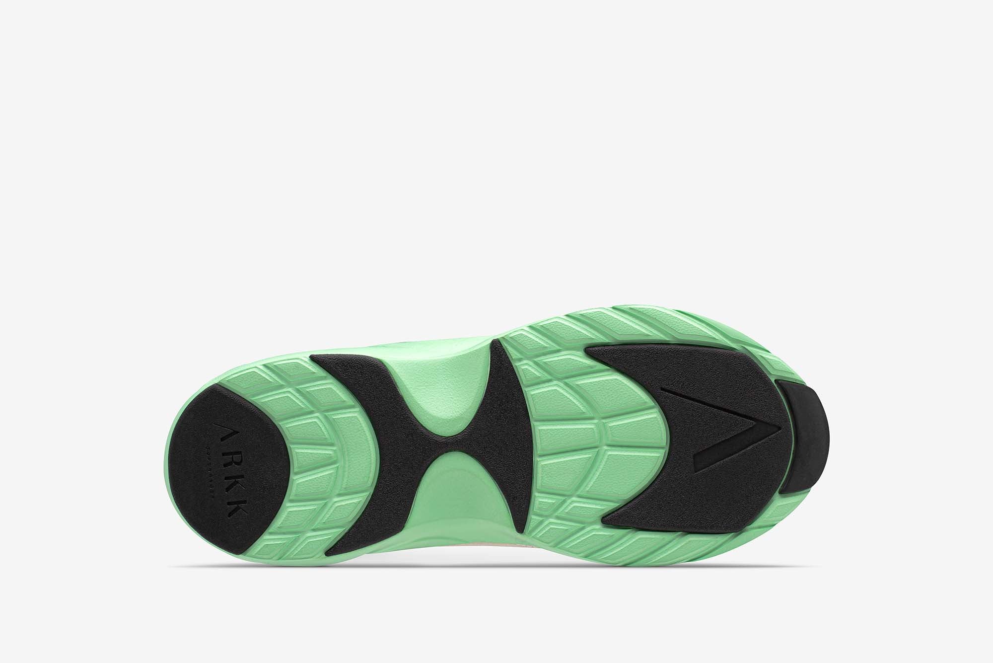 ARKK Collection Kanetyk Suede W13 Off White Neo Mint - Women Kanetyk Off White Neo Mint