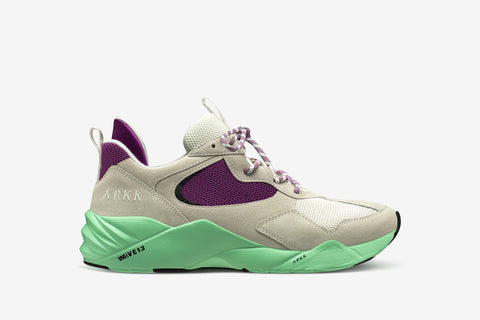 ARKK Collection Kanetyk Suede W13 Off White Neo Mint - Women Kanetyk Off White Neo Mint