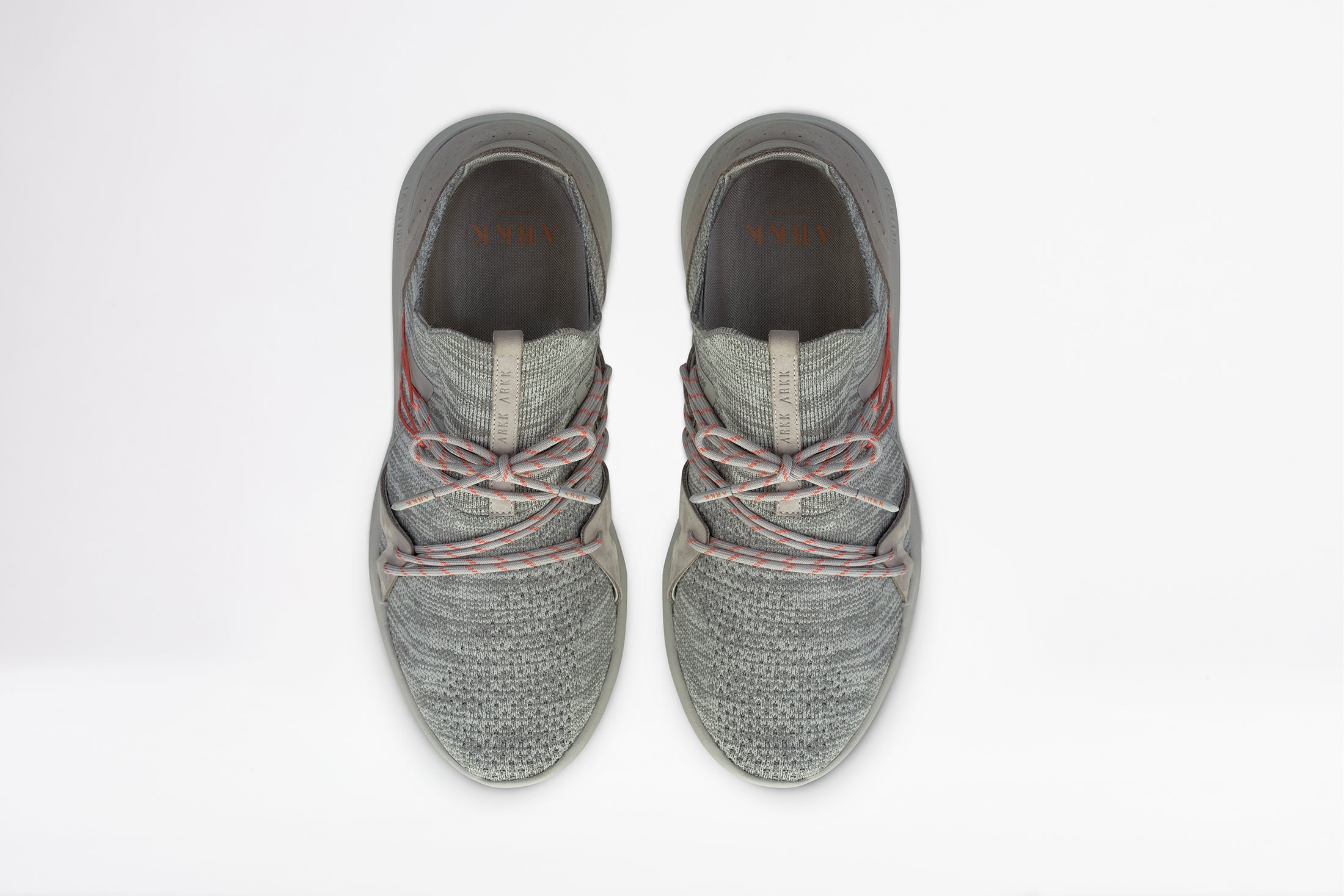 ARKK Collection Lion FG H-X1 Dove Grey Bright Red - Women Lion Grey