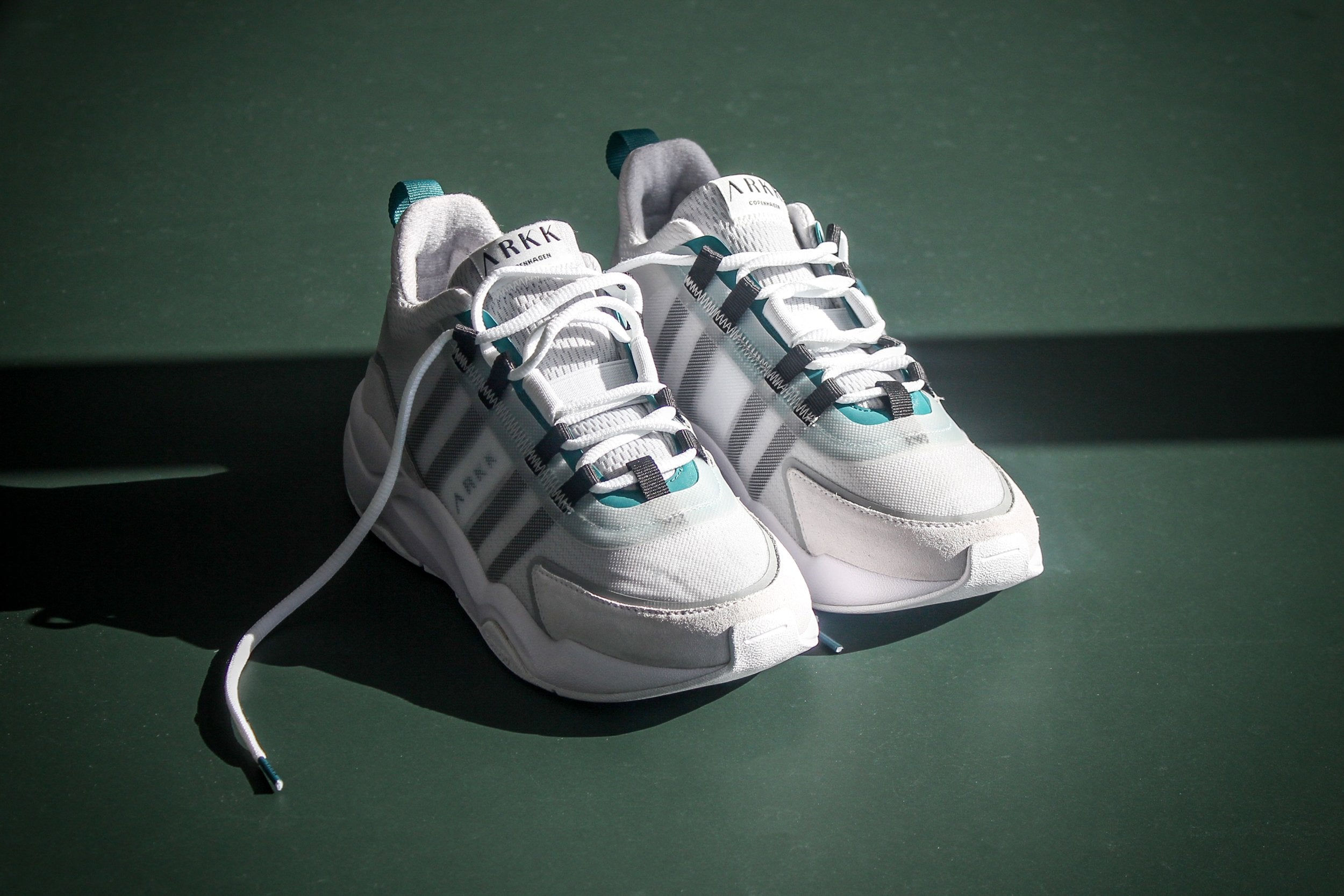 ARKK Collection Lyron Mesh F-PRO90 Soft Grey Teal - Men Lyron