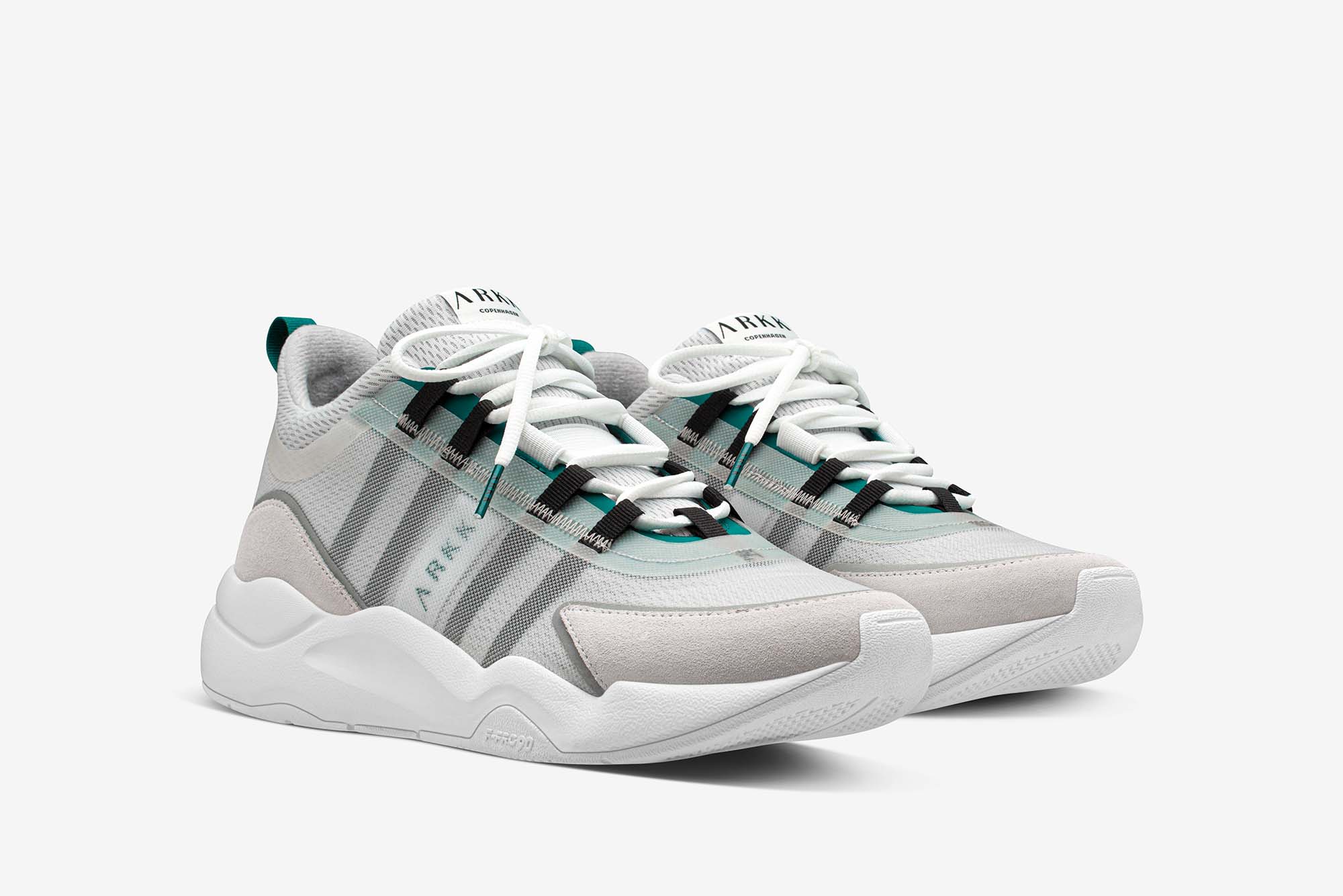 ARKK Collection Lyron Mesh F-PRO90 Soft Grey Teal - Men Lyron Soft Grey Teal