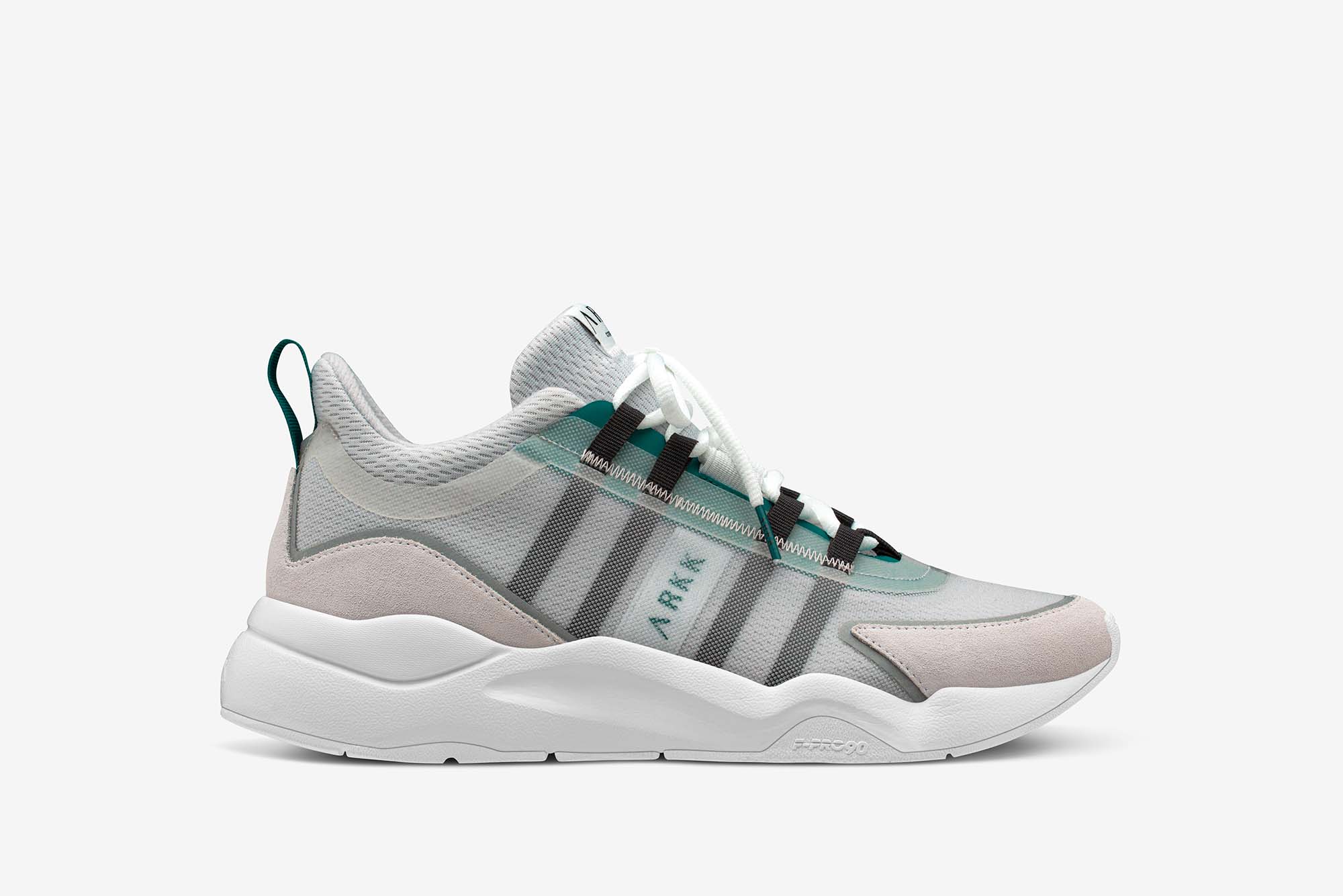 ARKK Collection Lyron Mesh F-PRO90 Soft Grey Teal - Women Lyron Soft Grey Teal