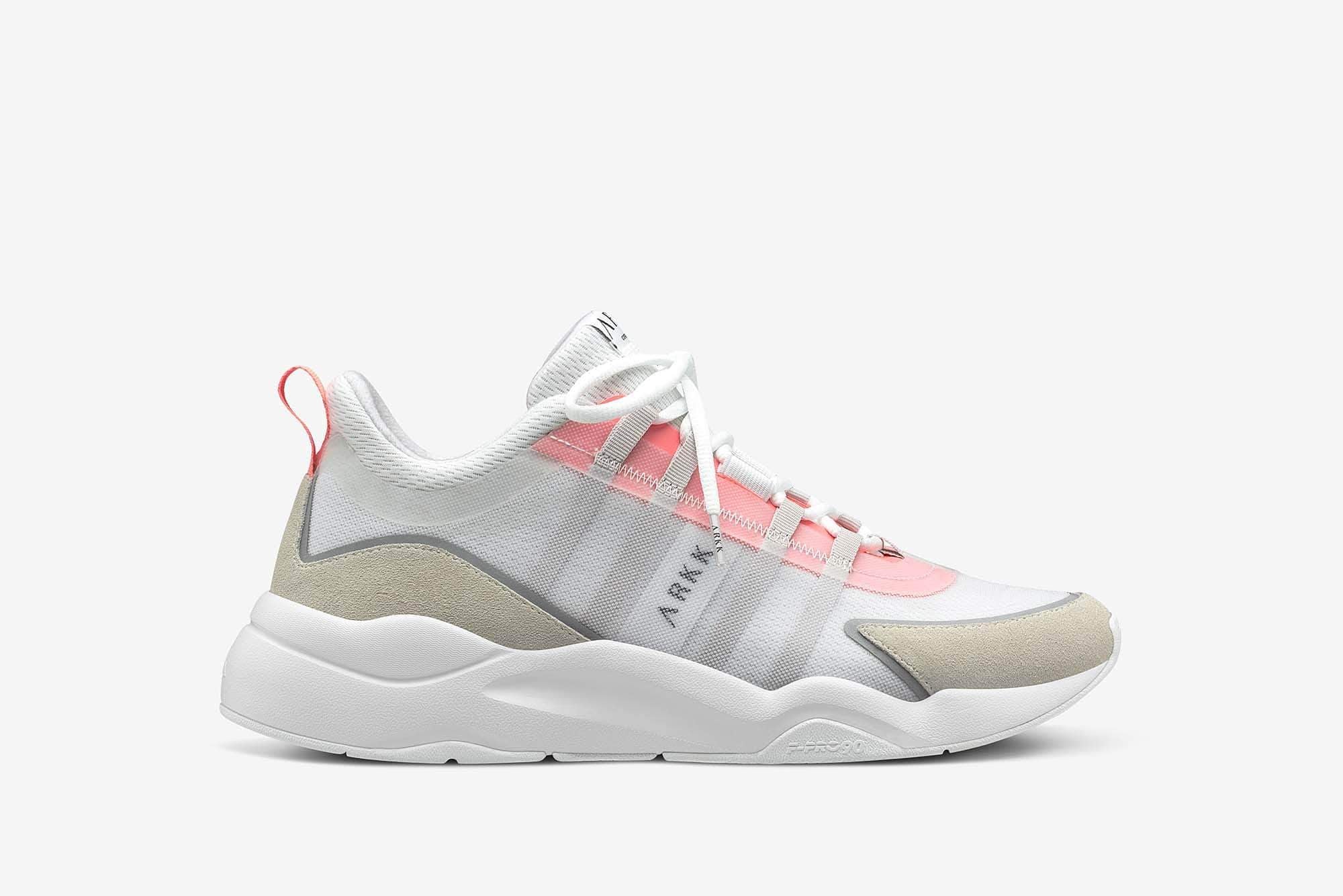 ARKK Collection Lyron Mesh F-PRO90 White Radiant Coral - Men Lyron White Radiant Coral