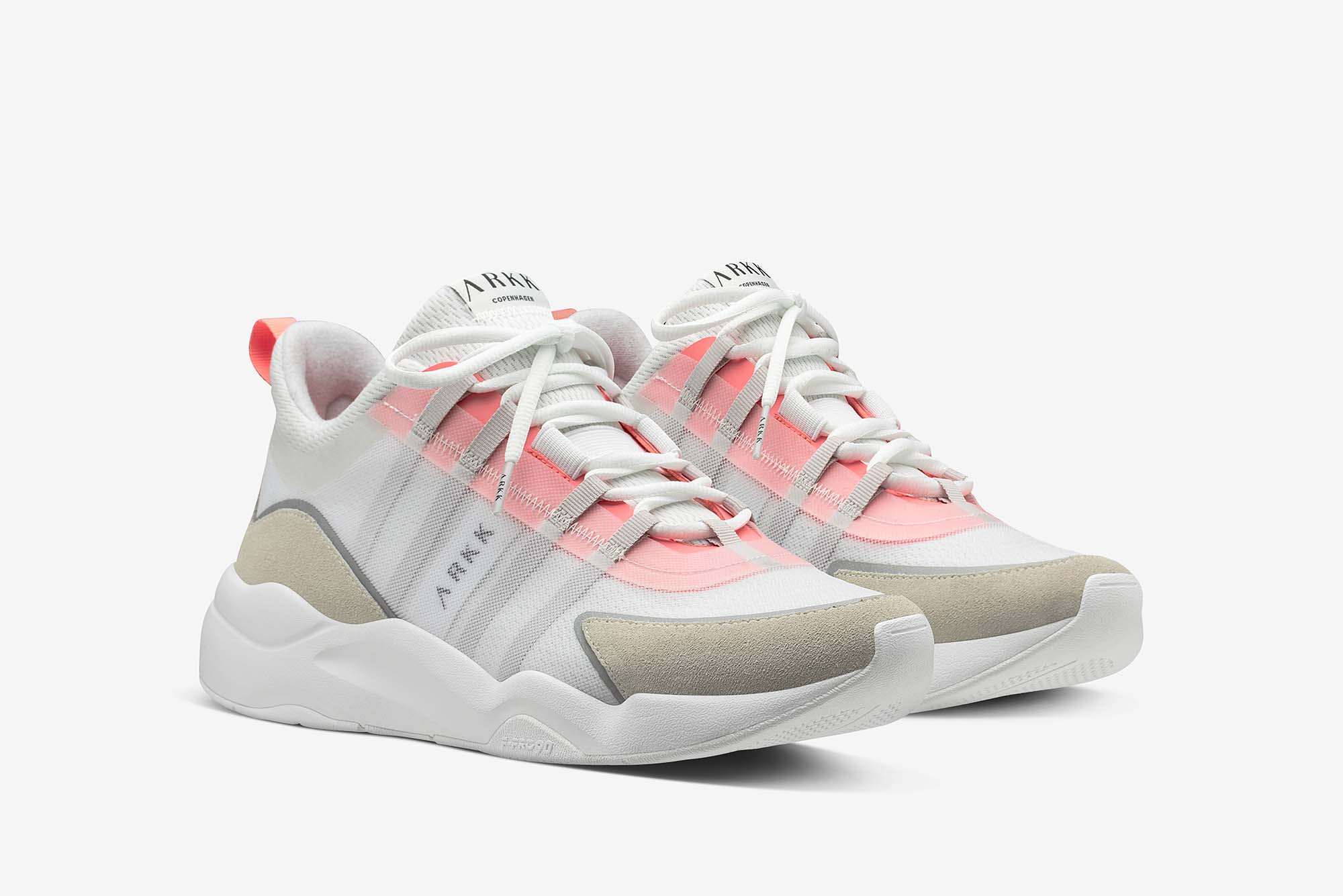 ARKK Collection Lyron Mesh F-PRO90 White Radiant Coral - Women Lyron White Radiant Coral