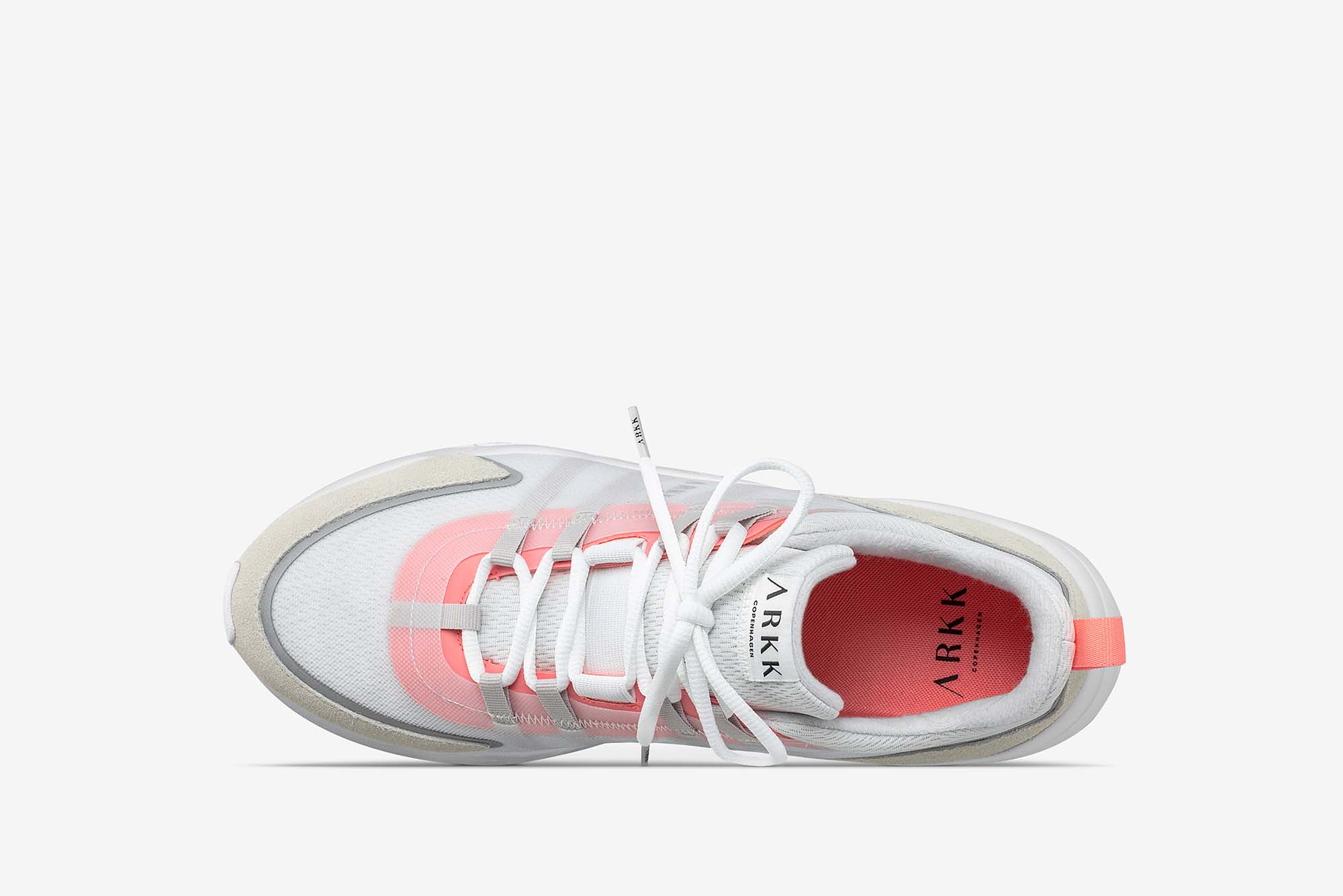 ARKK Collection Lyron Mesh F-PRO90 White Radiant Coral - Women Lyron White Radiant Coral