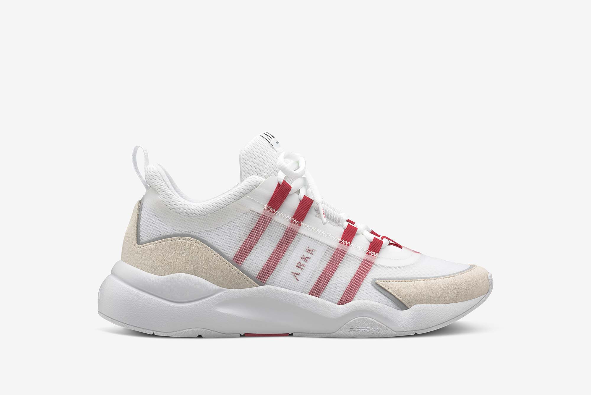 ARKK Copenhagen - Superior Line Lyron Mesh F-PRO90 White Vivid Red - Men Lyron White Vivid Red