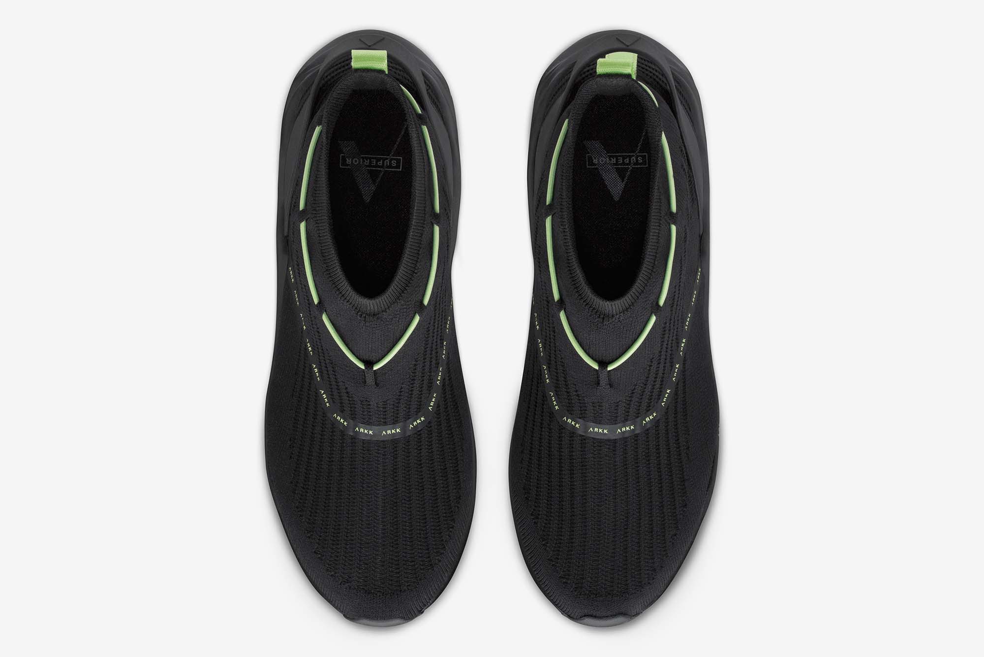 ARKK Collection Octako FG W13 Black Luminous Green-Women Octako Black