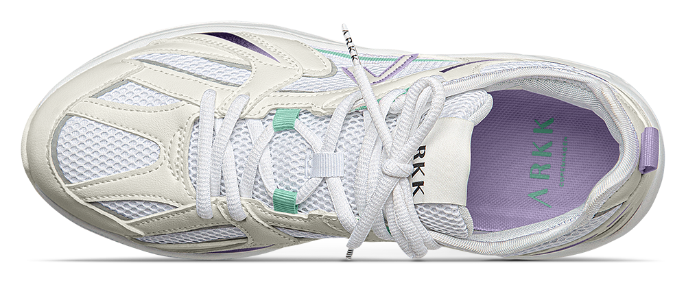 ARKK Collection Oserra Mesh S-SP | White Pastel Mint | Women Oserra