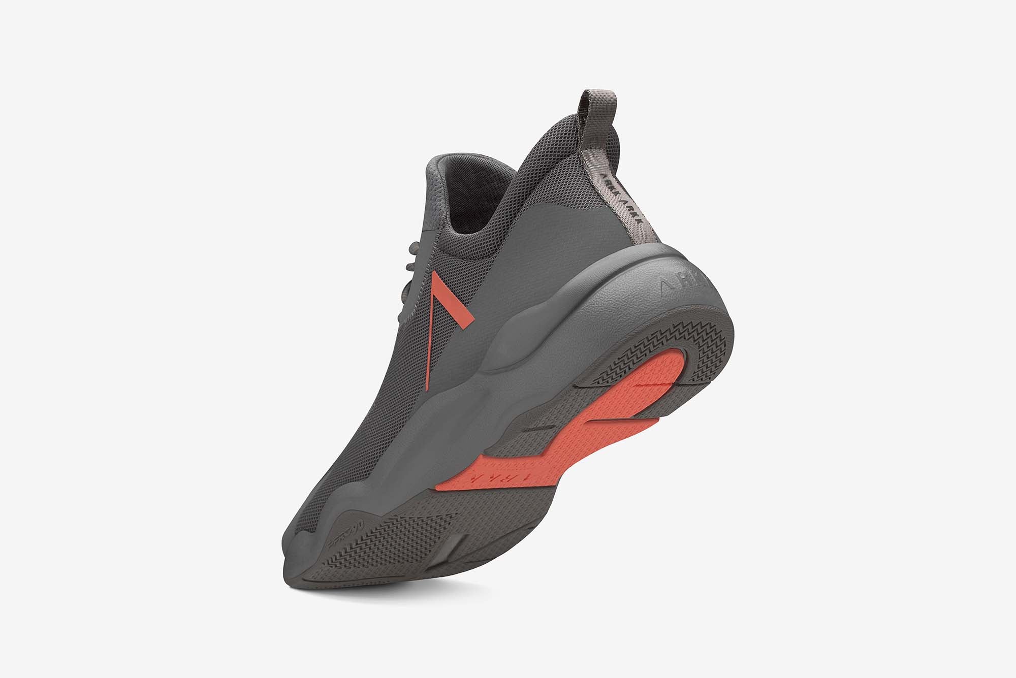 ARKK Collection Pykro Mesh F-PRO90 Grey Shade Vivid Coral - Men Pykro Grey Shade Vivid Coral