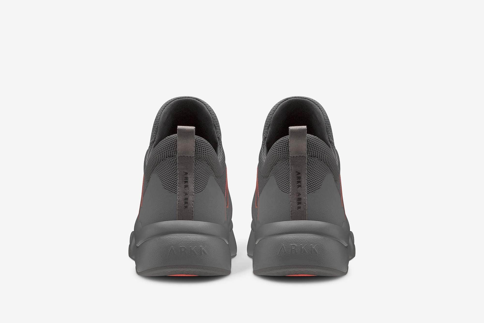 ARKK Collection Pykro Mesh F-PRO90 Grey Shade Vivid Coral - Men Pykro Grey Shade Vivid Coral