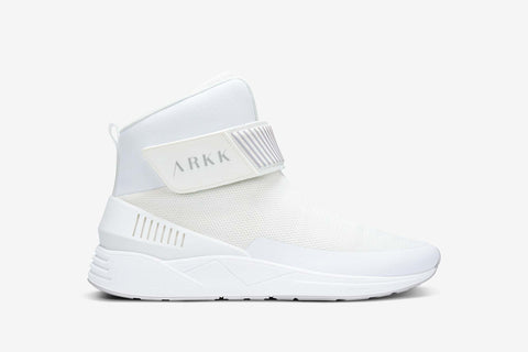 ARKK Collection Pythron S-E15 White Light Grey - Women Pythron White