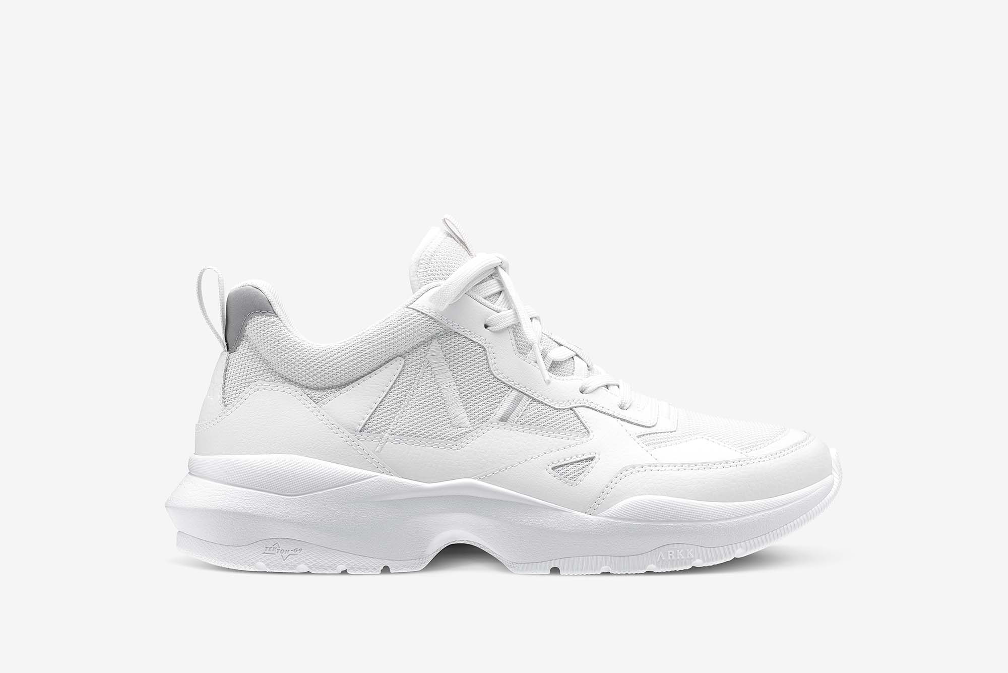 ARKK Collection Quantm Leather T-G9 | Triple White | Men Quantm Triple White