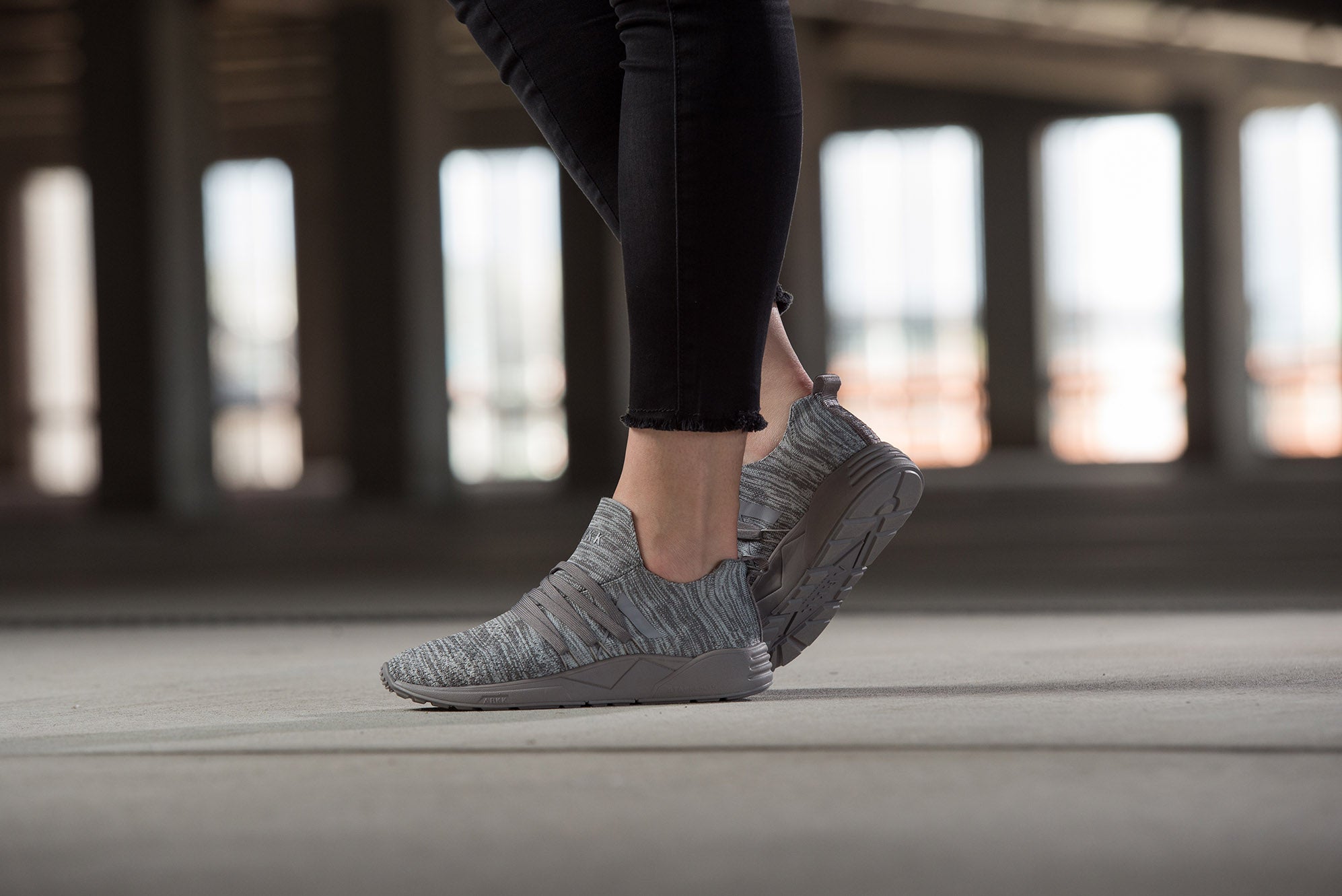 ARKK Collection Raven FG 2.0 S-E15 Disrupted Silver Grey - Women Raven Grey
