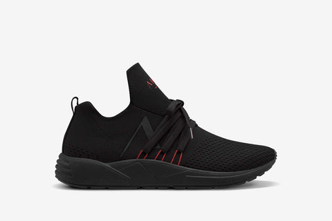 ARKK Collection Raven FG 2.0 S-E15 Triple Black Burnt Red - Men Raven Black