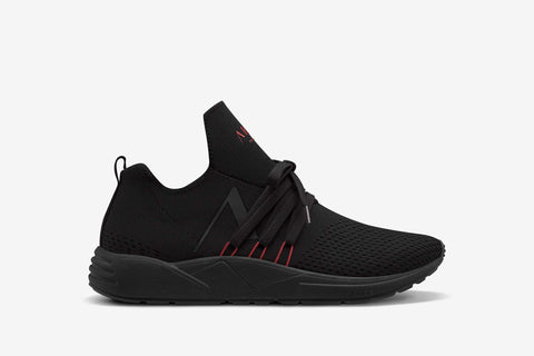 ARKK Collection Raven FG 2.0 S-E15 Triple Black Burnt Red - Men Raven Black