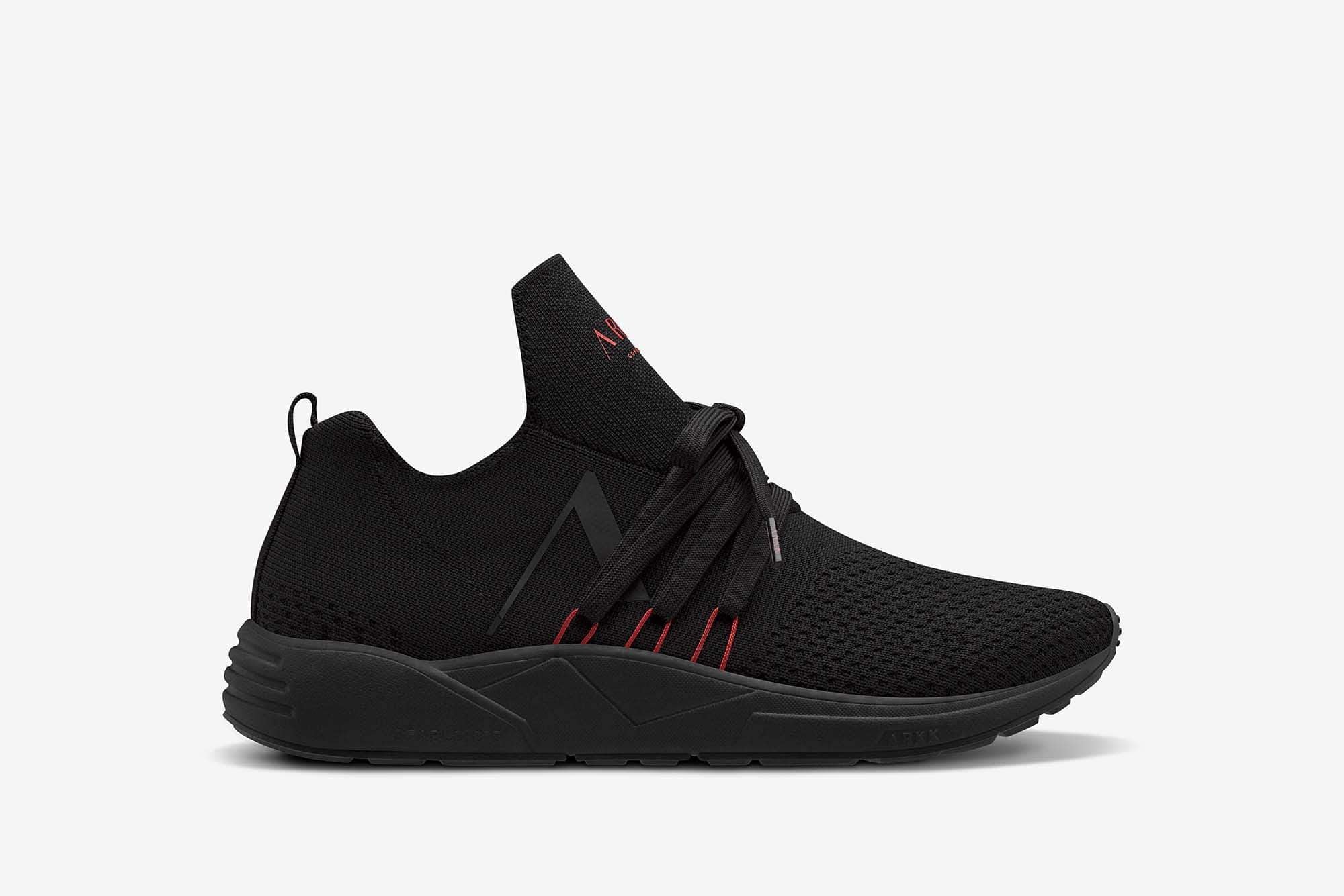 ARKK Collection Raven FG 2.0 S-E15 Triple Black Burnt Red - Women Raven Black