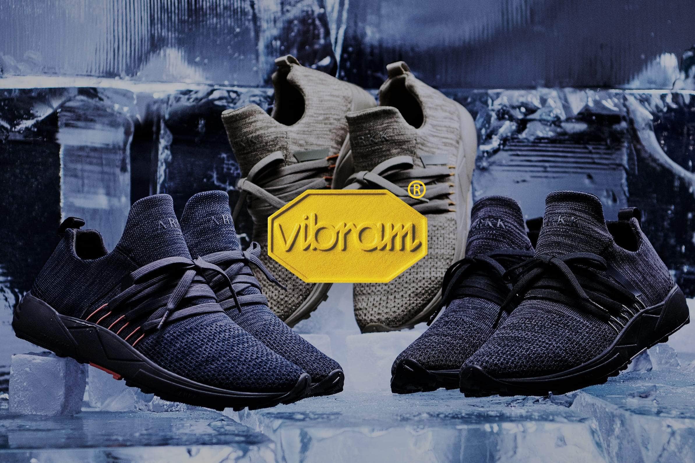 ARKK Collection Raven FG S-E15 Vibram® Disrupted Black Moon Grey-Men Raven Black