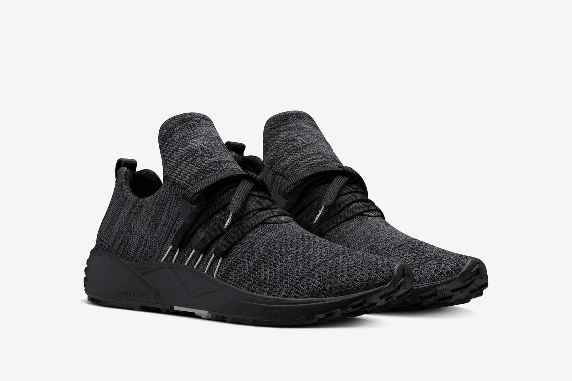 ARKK Collection Raven FG S-E15 Vibram® Disrupted Black Moon Grey-Men Raven Black