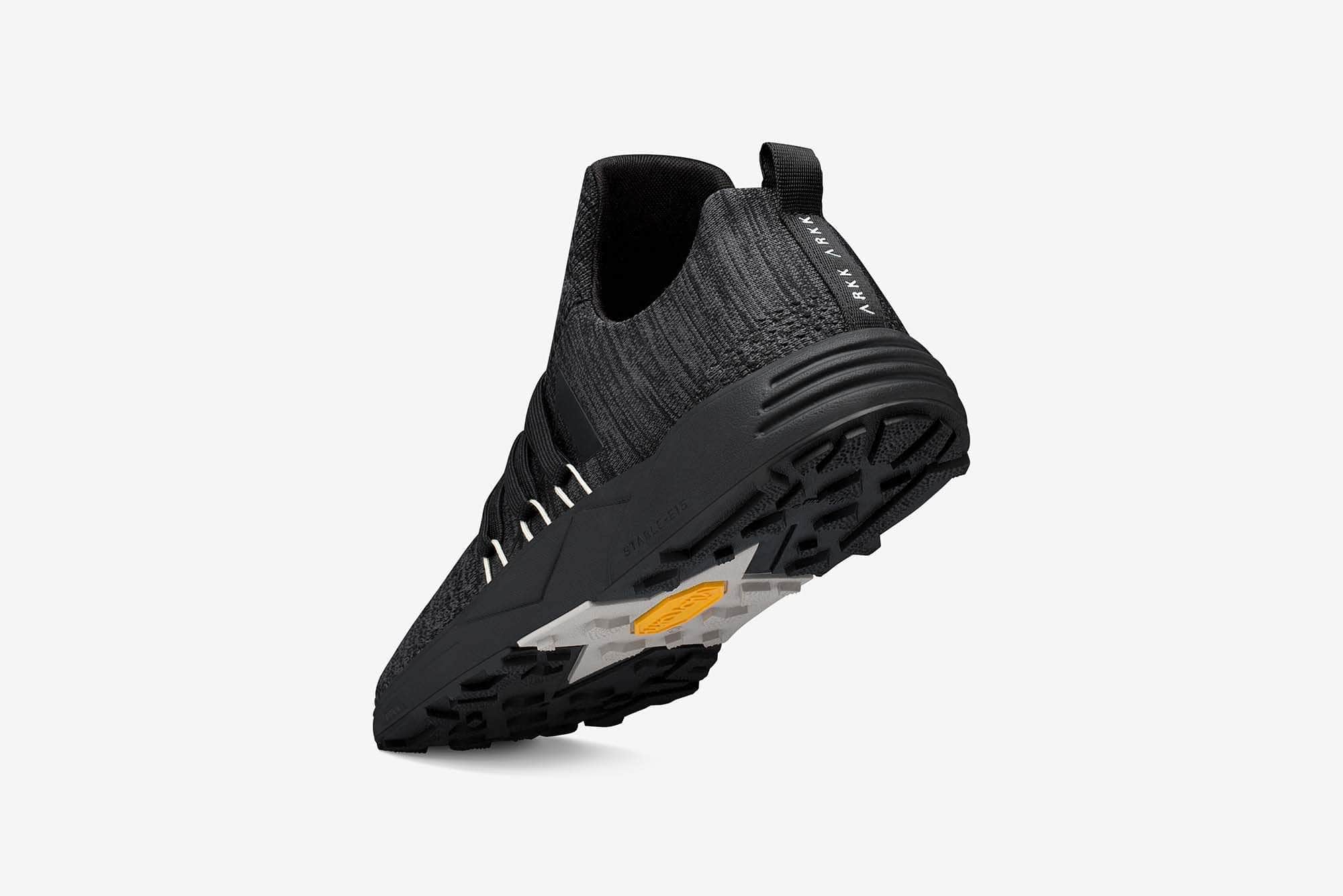ARKK Collection Raven FG S-E15 Vibram® Disrupted Black Moon Grey-Men Raven Black